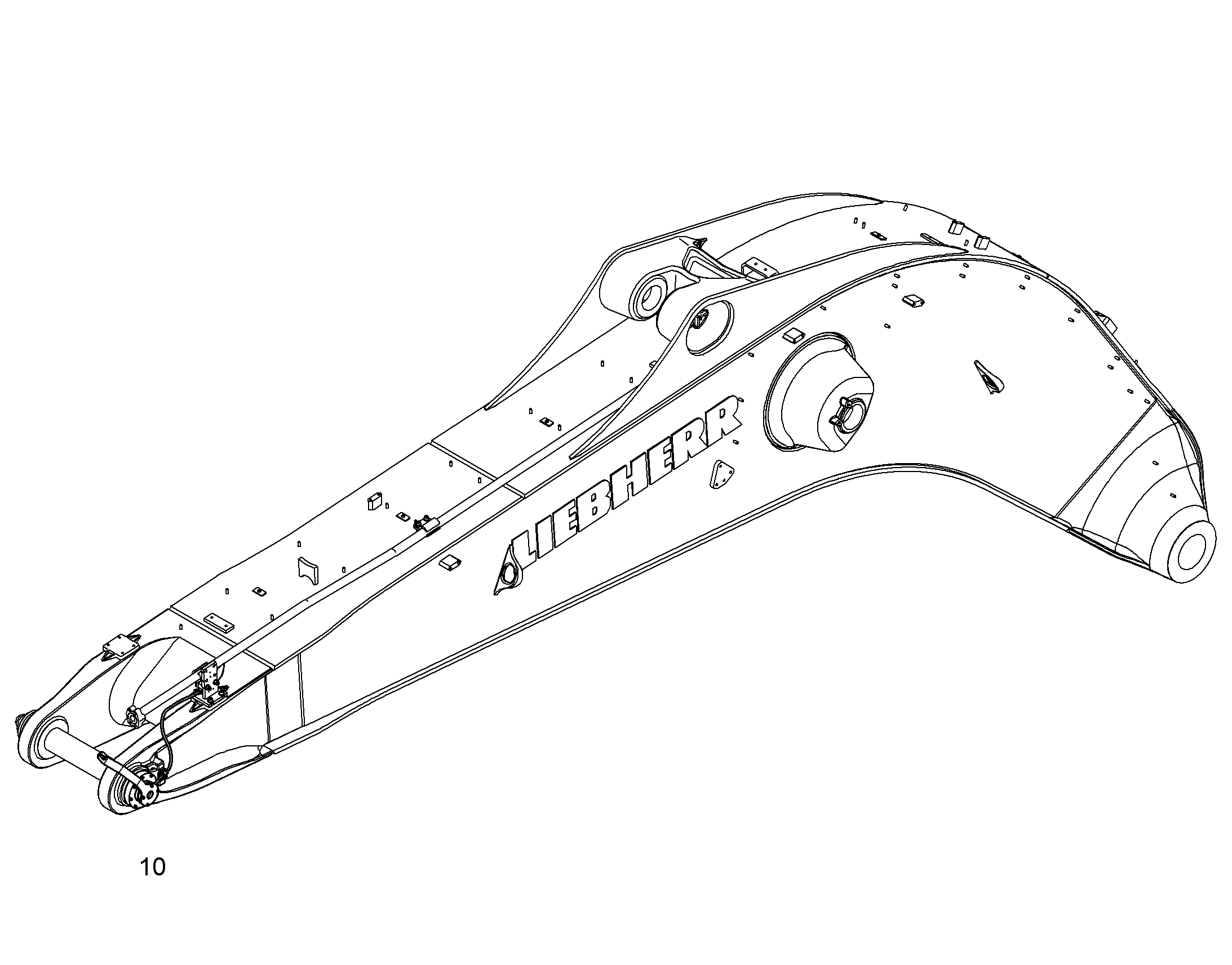 УГЛОВОЙ ДАТЧИК 10846607 LIEBHERR