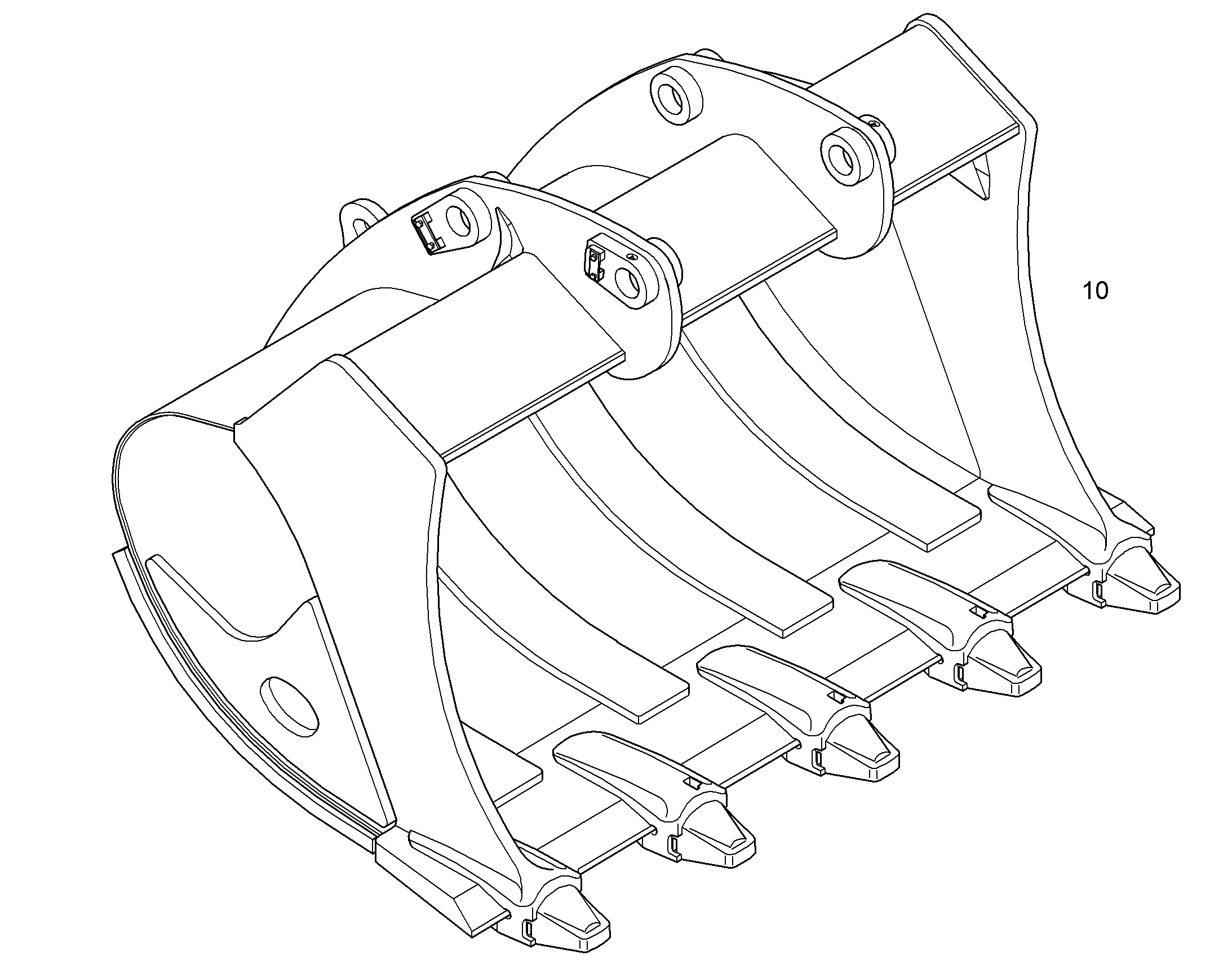 ЛОПАТА ОБРАТНАЯ HD 10848749 LIEBHERR