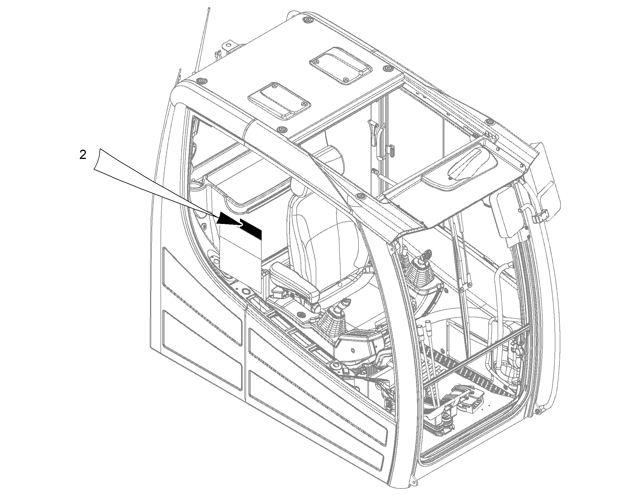 ЗНАК ПРЕДУПРЕЖДАЮЩИЙ 10849966 LIEBHERR