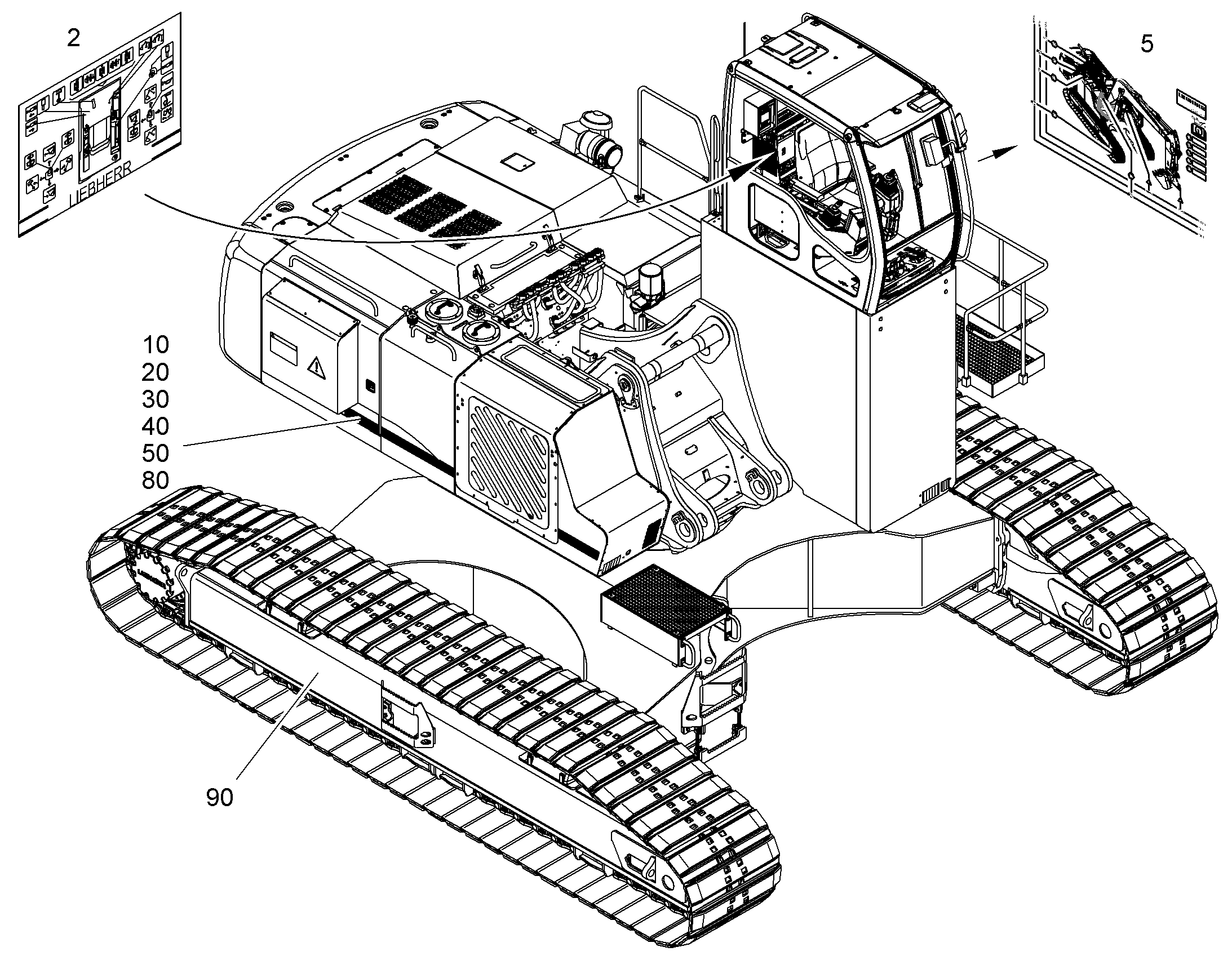 ИЗНАШИВАЮЩ.ДЕТАЛЬ ЭКРАНА СПР. 10839101 LIEBHERR