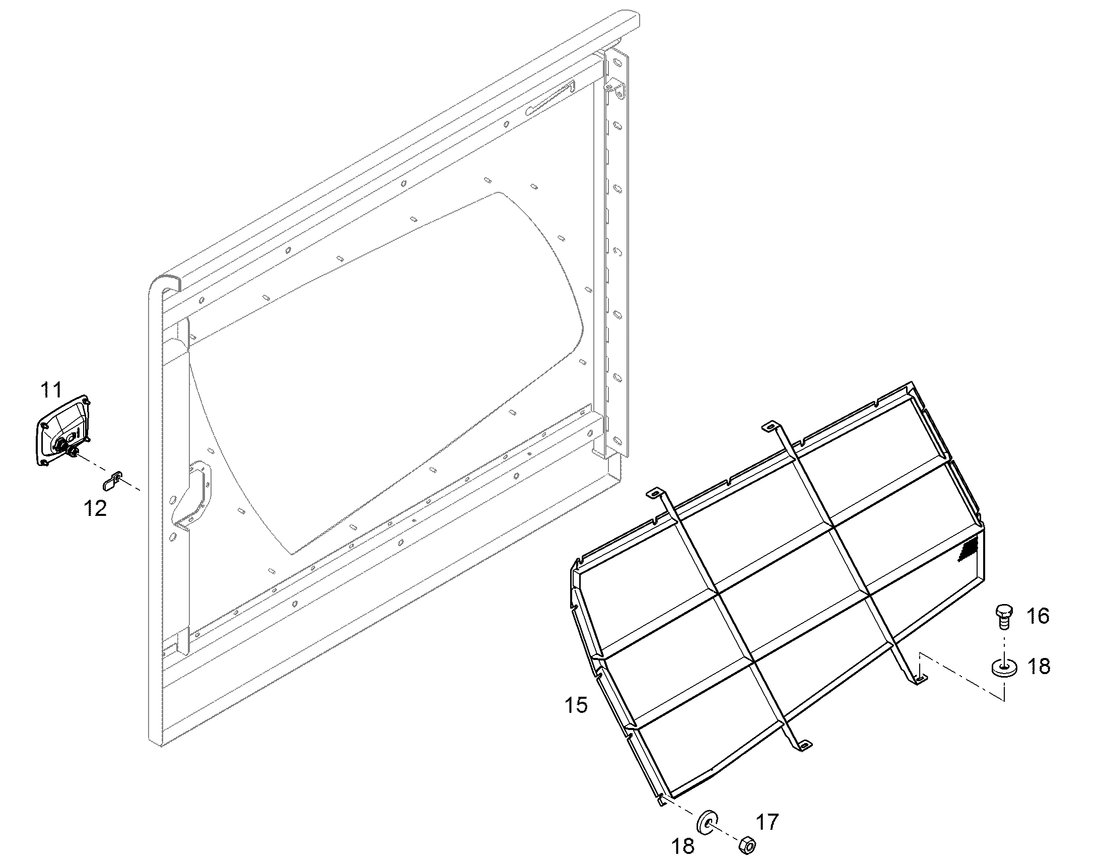 СЕТКА РЕШЕТЧАТАЯ 10853978 LIEBHERR