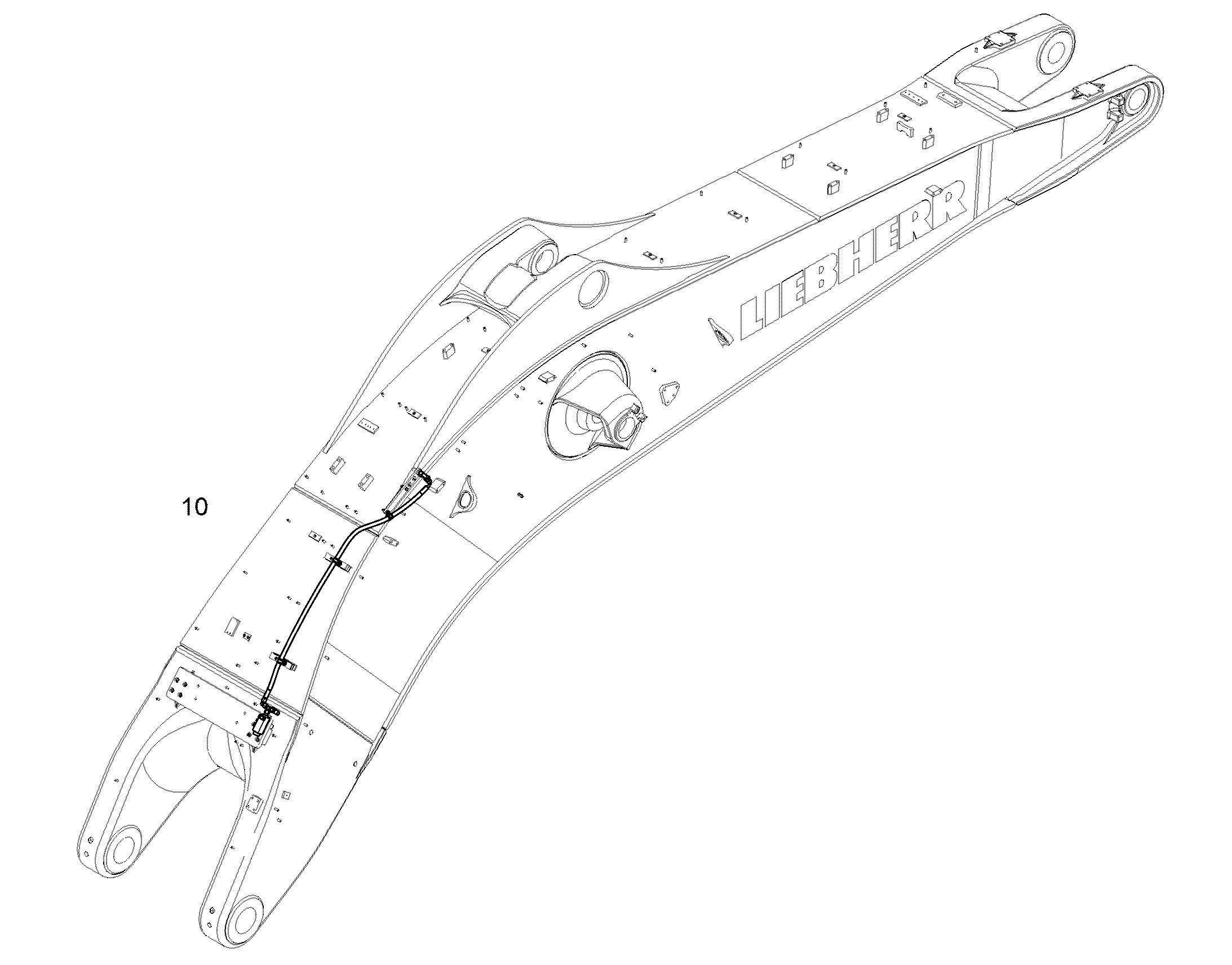 УСТР.ПРЕДУП.О ПЕРЕГРУЗКЕ R964C 10847737 LIEBHERR
