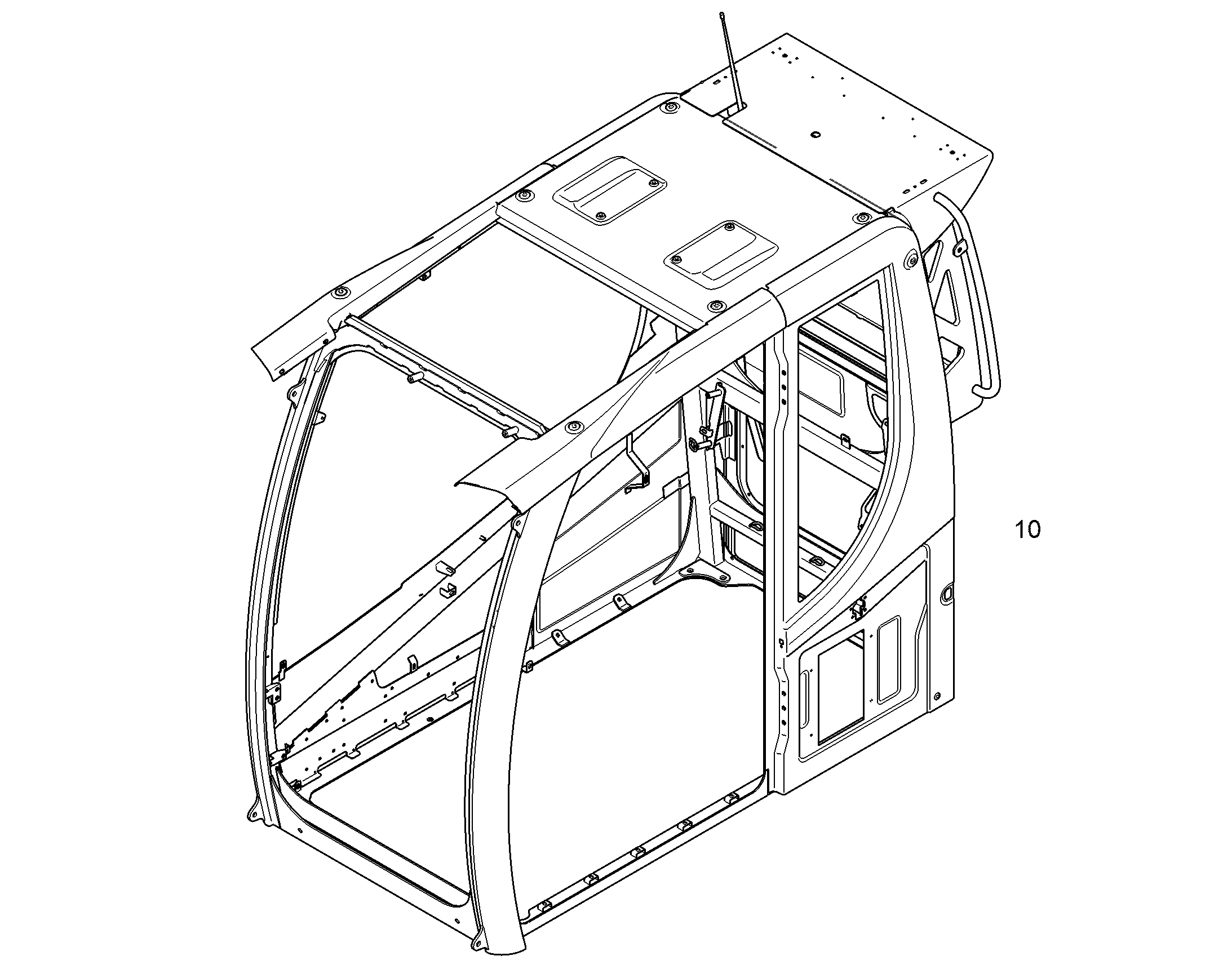 МЕТАЛЛОКОНСТРУКЦИЯ 11213521 LIEBHERR