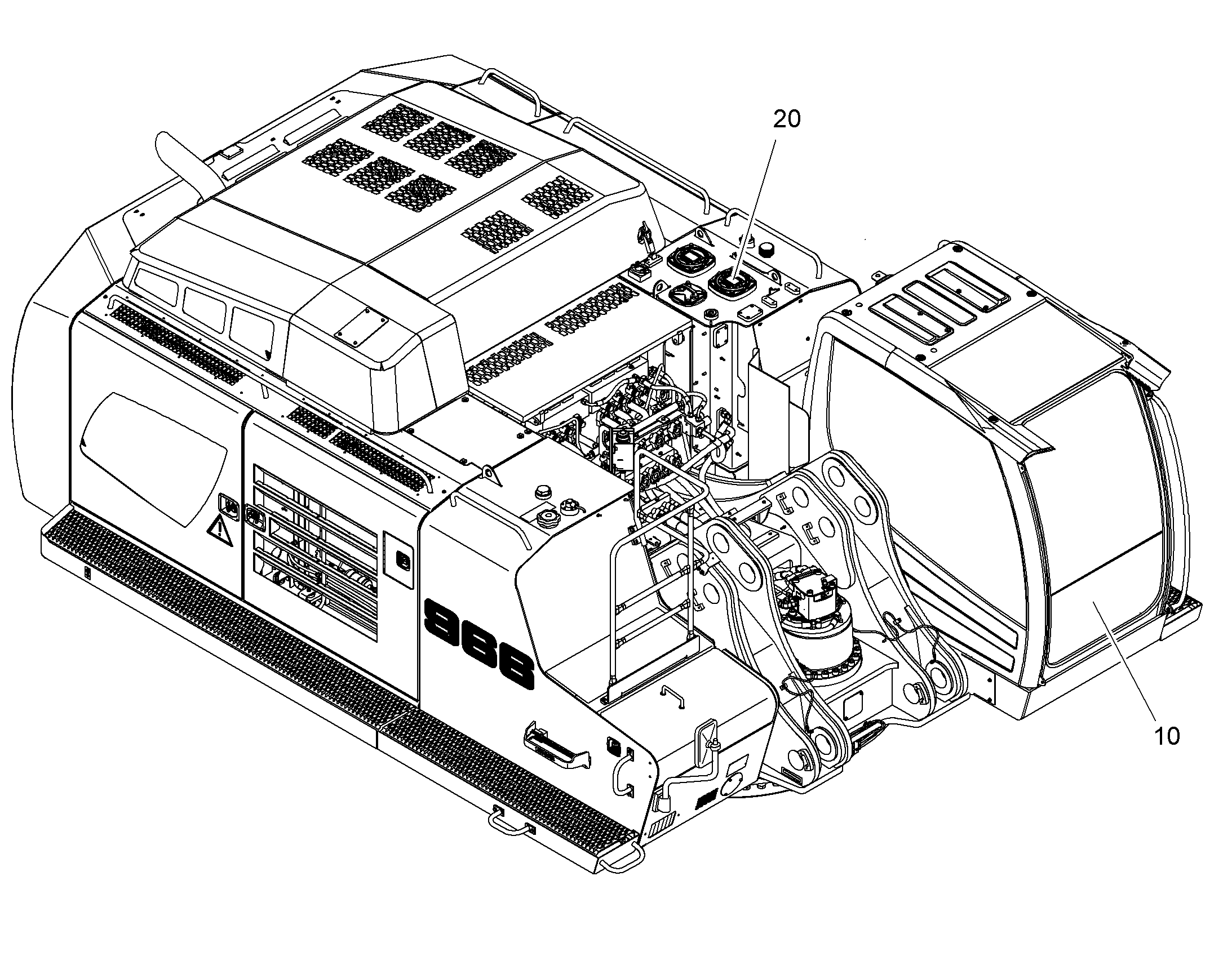 ДОПОЛНЕНИЕ-В ШАССИ AHS 11 10391186 LIEBHERR