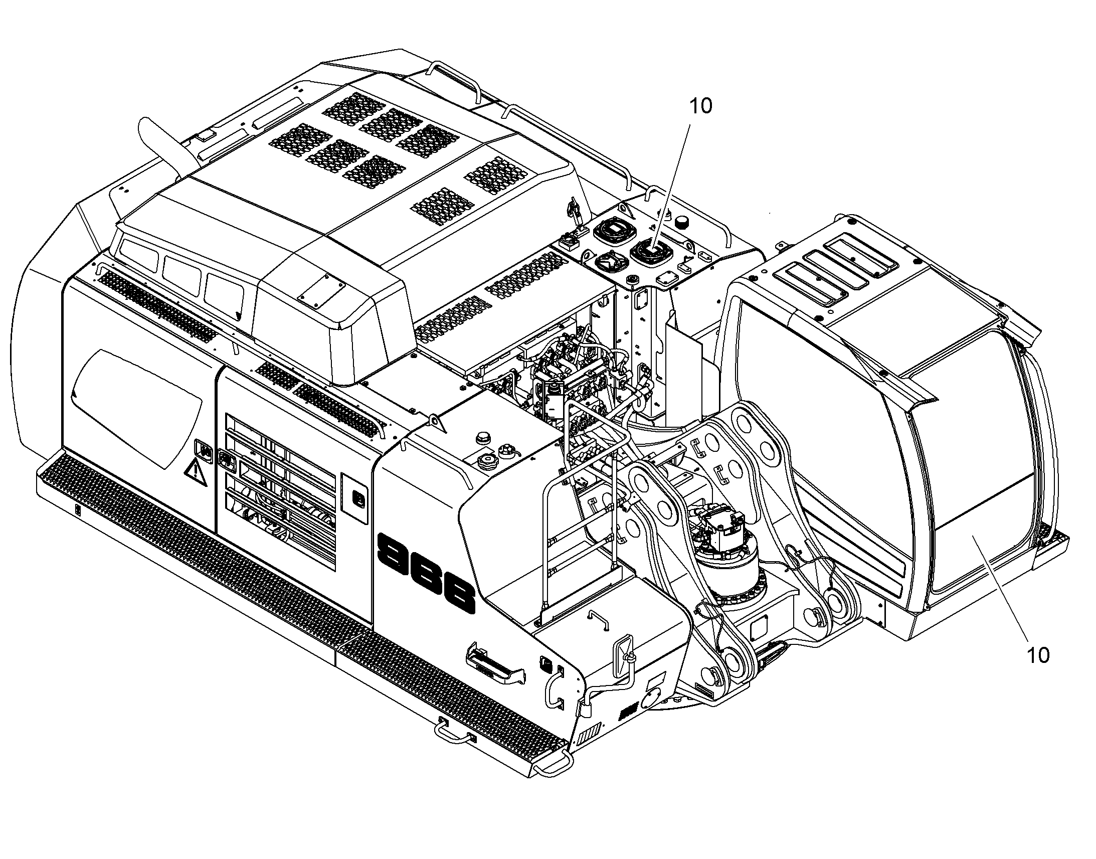 ДОПОЛНЕНИЕ-В ШАССИ AHS 11 10391202 LIEBHERR