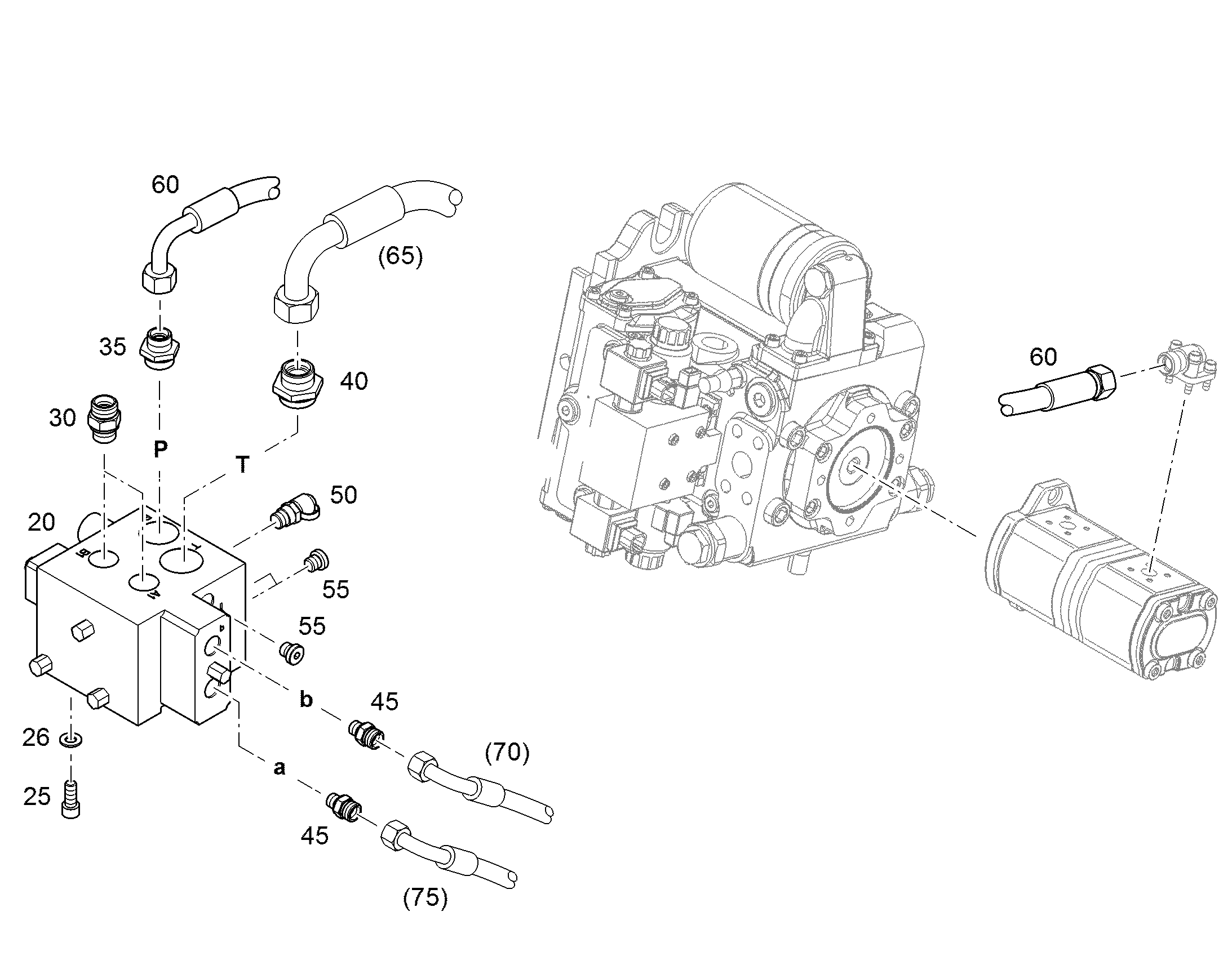 ШЛАНГ 12X4900 10424744 LIEBHERR