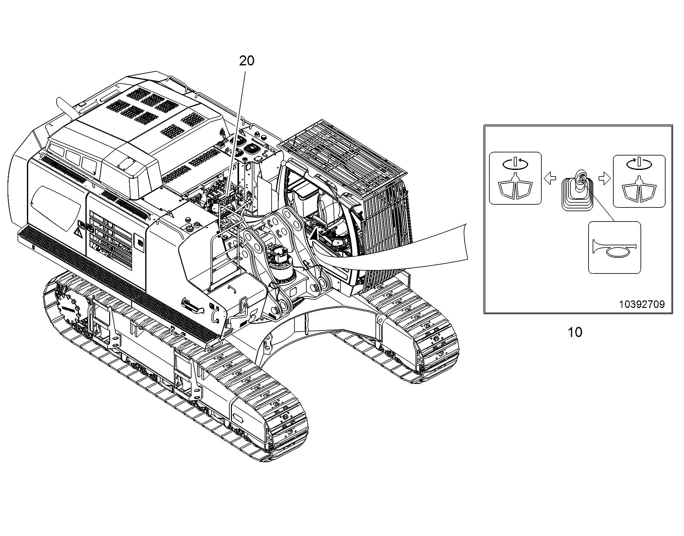 ДОПОЛНЕНИЕ-ПРИВ. МЕХ.ПОВ. 10390911 LIEBHERR