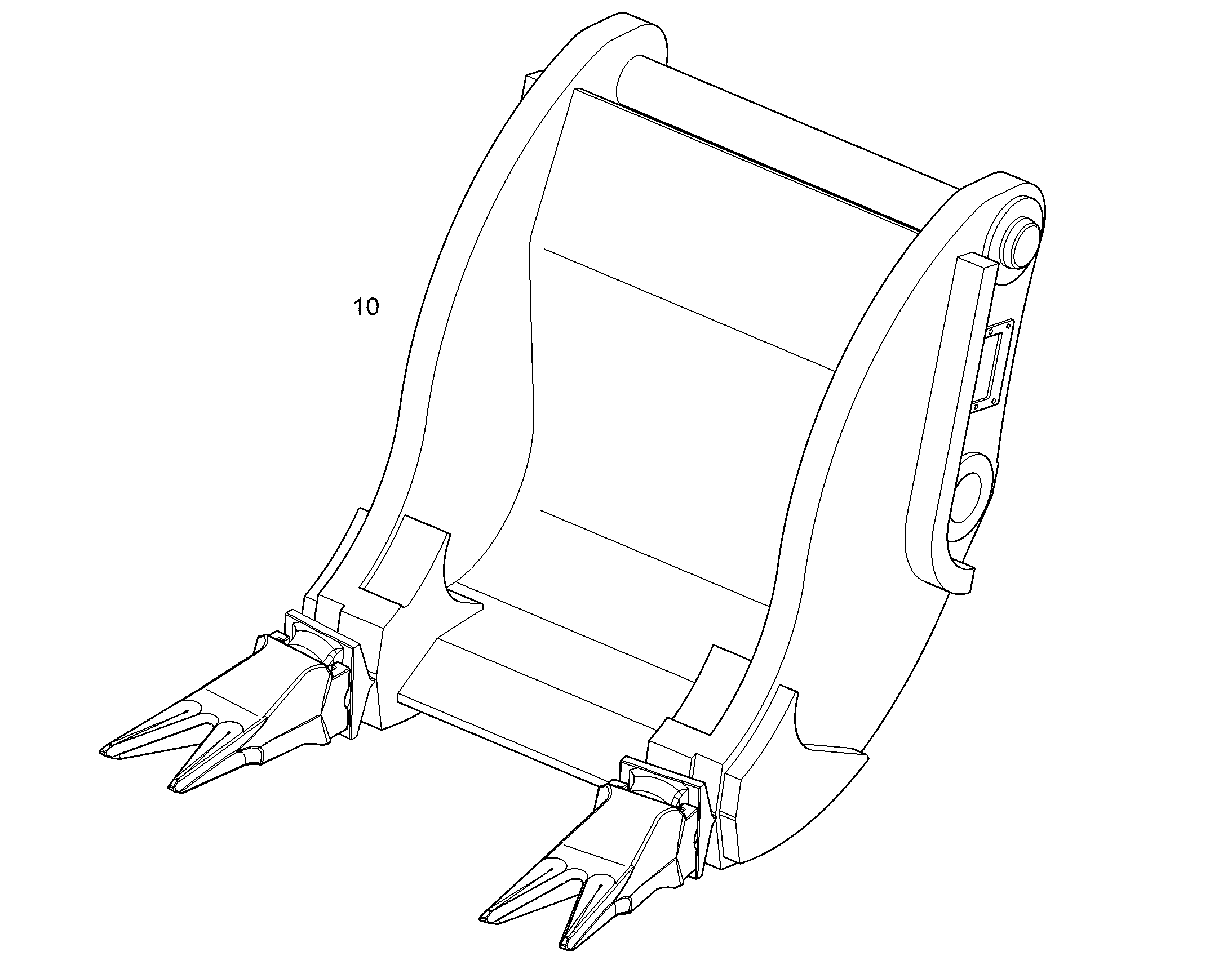 КОВШ СЪЕМНЫЙ 10860457 LIEBHERR