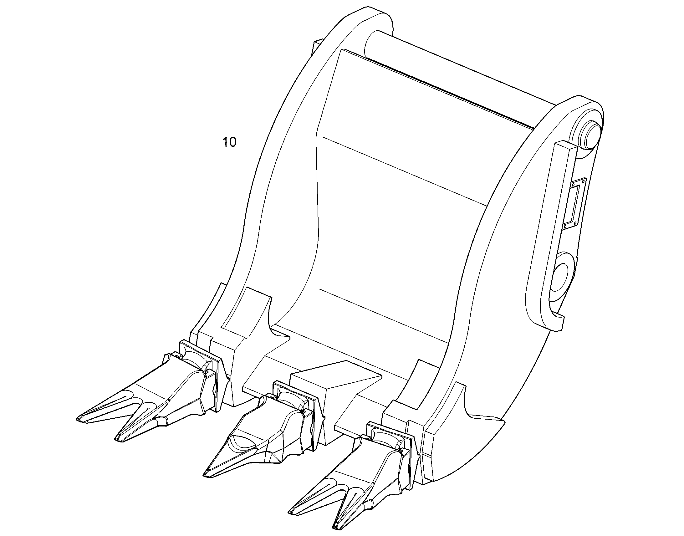 КОВШ СЪЕМНЫЙ 10860392 LIEBHERR