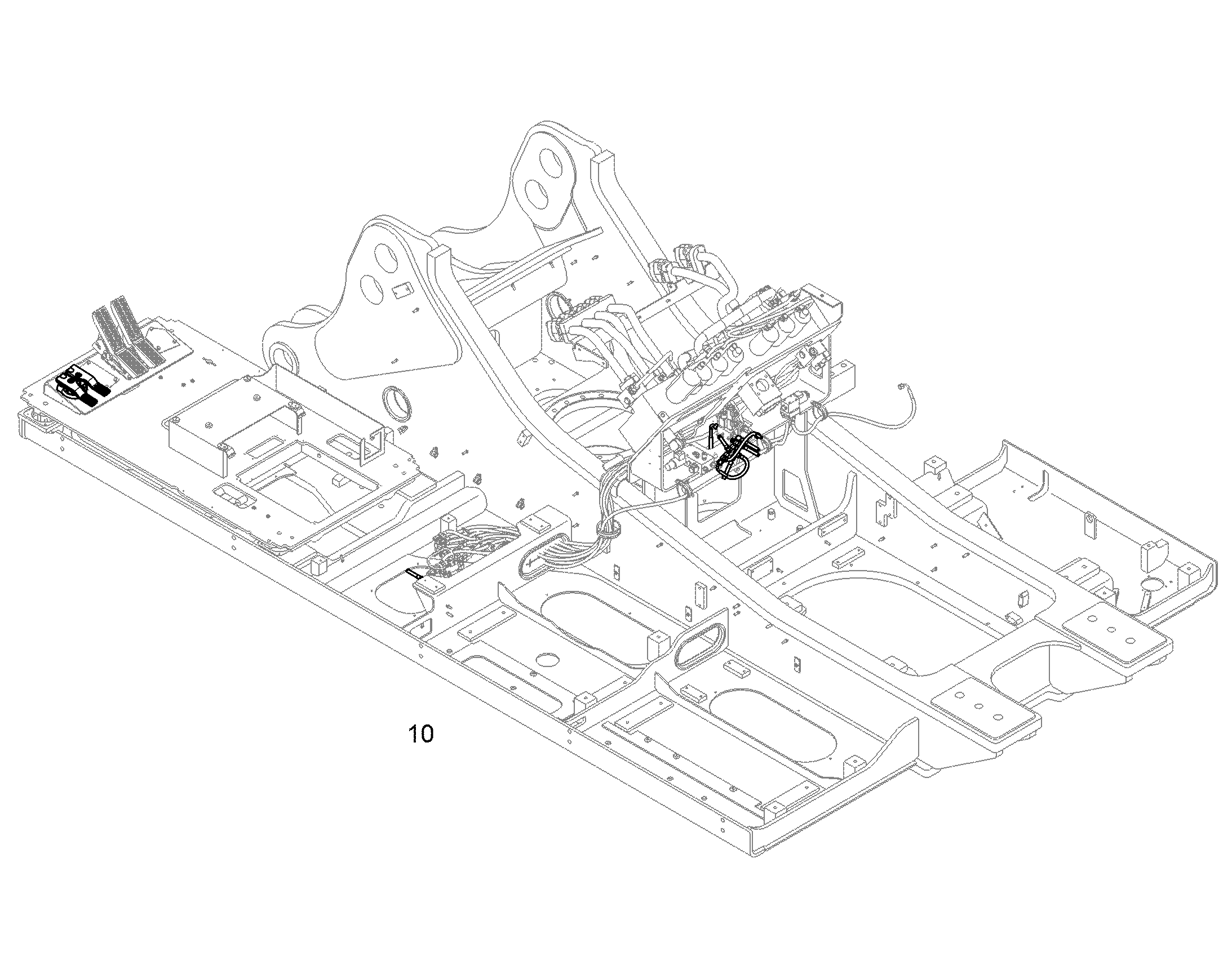 ПЕРЕКЛЮЧЕНИЕ УПРАВЛЕНИЕ 10863039 LIEBHERR