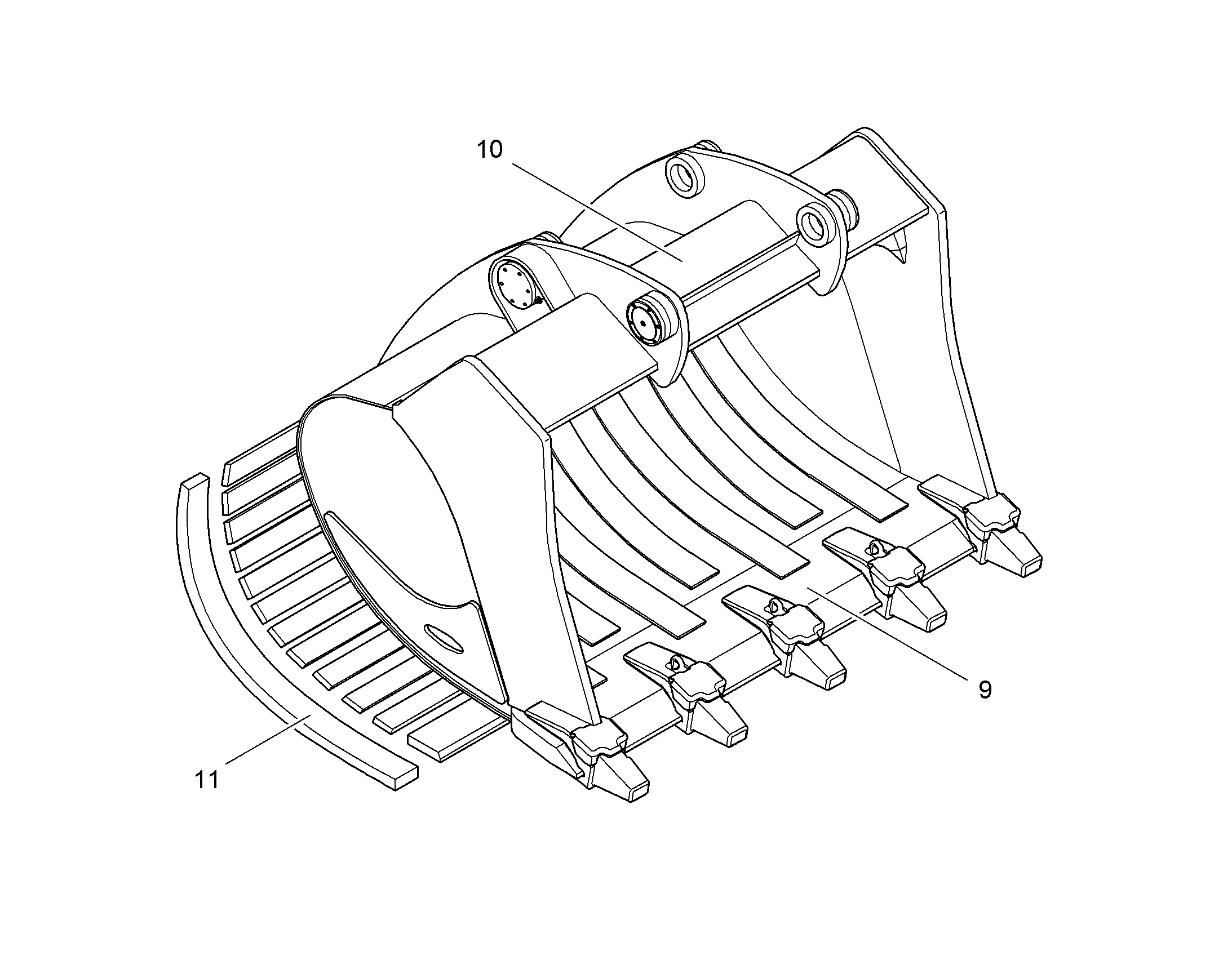 ЗАБРАЛО КОВША 10862632 LIEBHERR