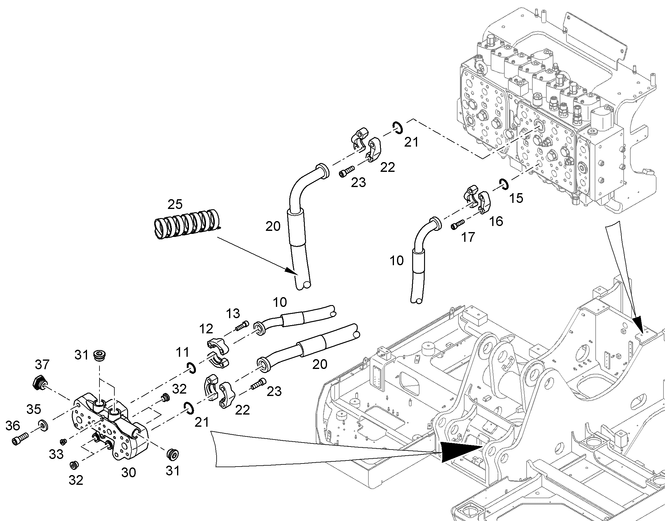 ШТУЦЕР ПЕРЕХОДНОЙ M33X2/G1/4 11481860 LIEBHERR