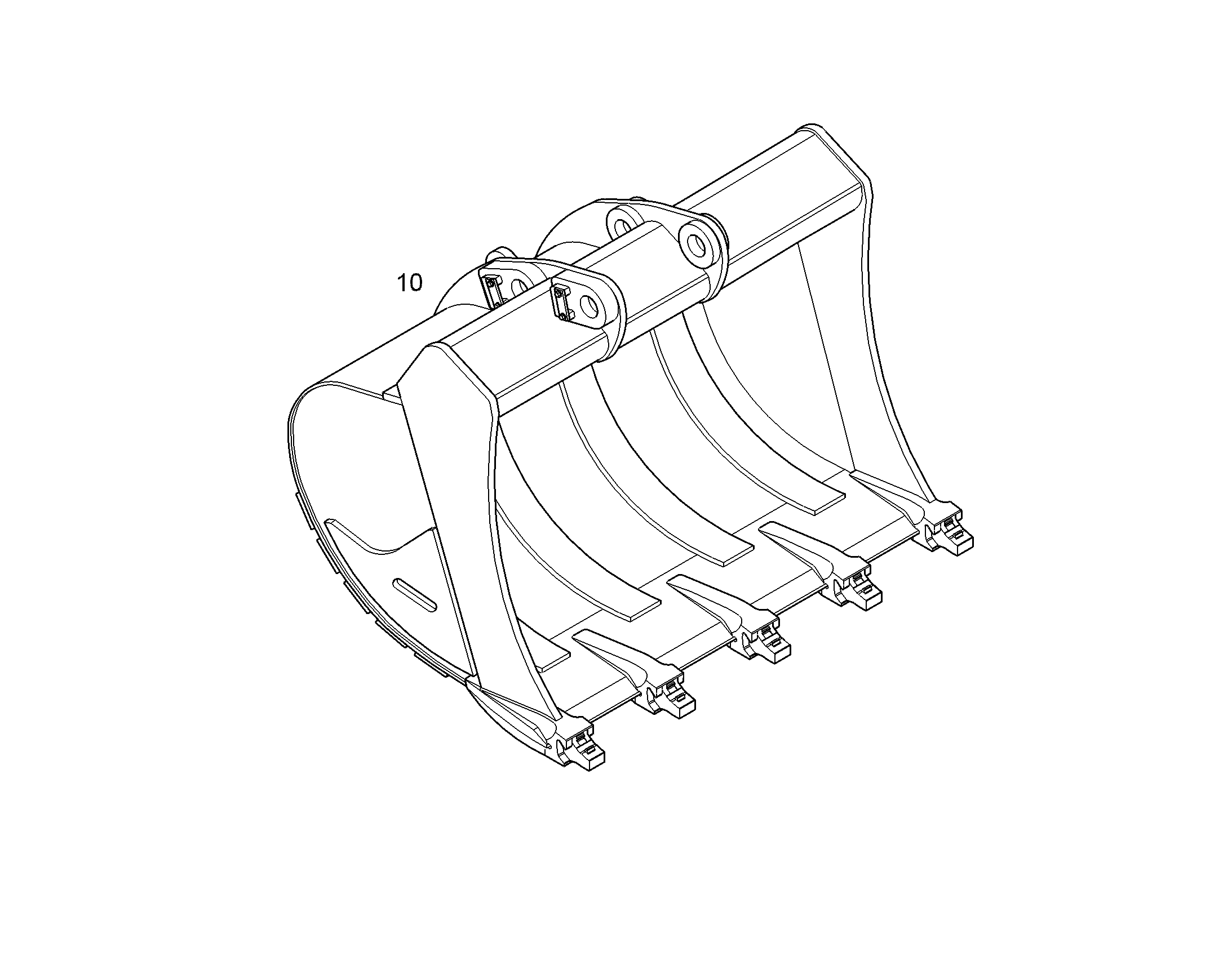 ЛОПАТА ОБРАТНАЯ HDL 10846792 LIEBHERR
