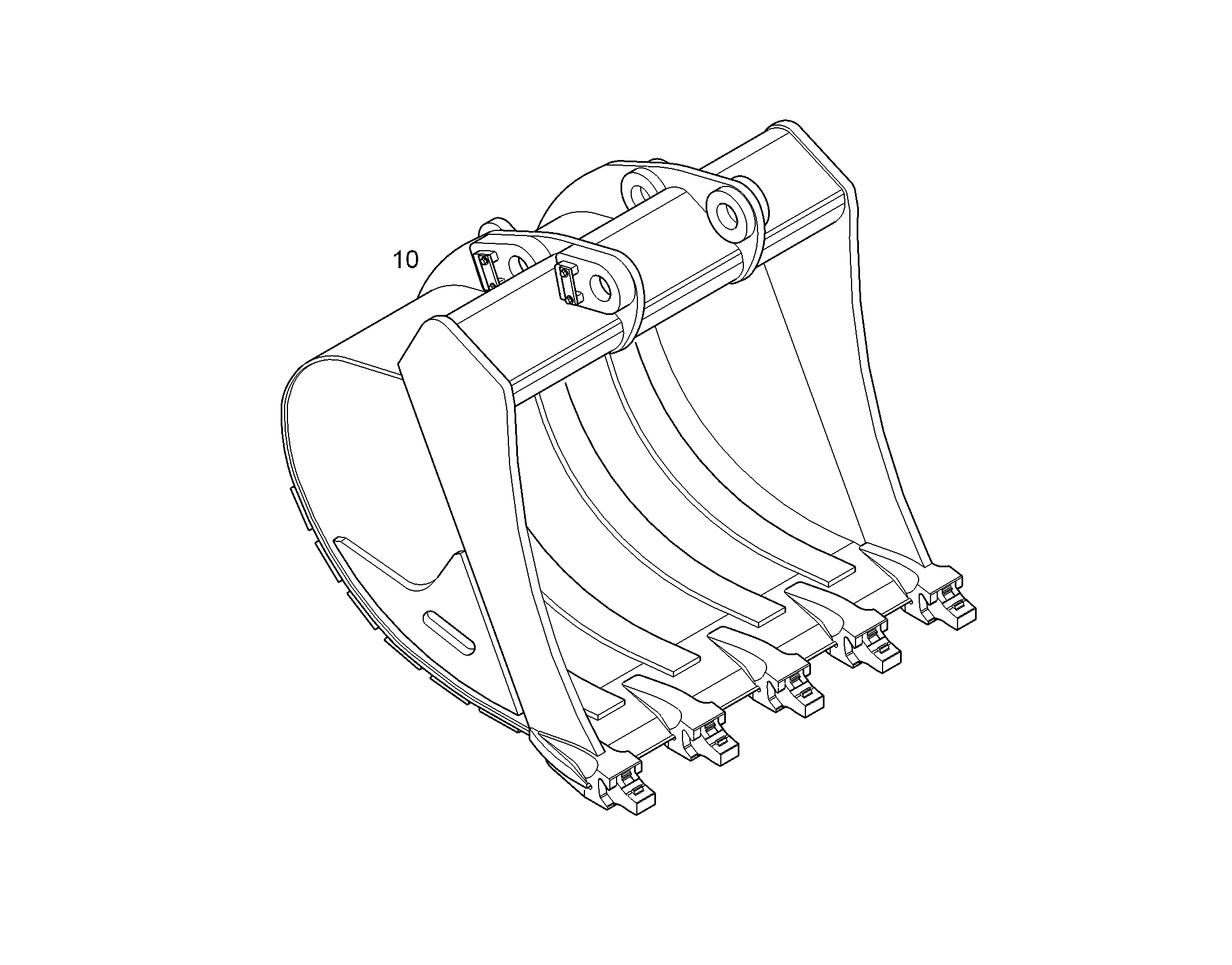 ЛОПАТА ОБРАТНАЯ HD 10850632 LIEBHERR