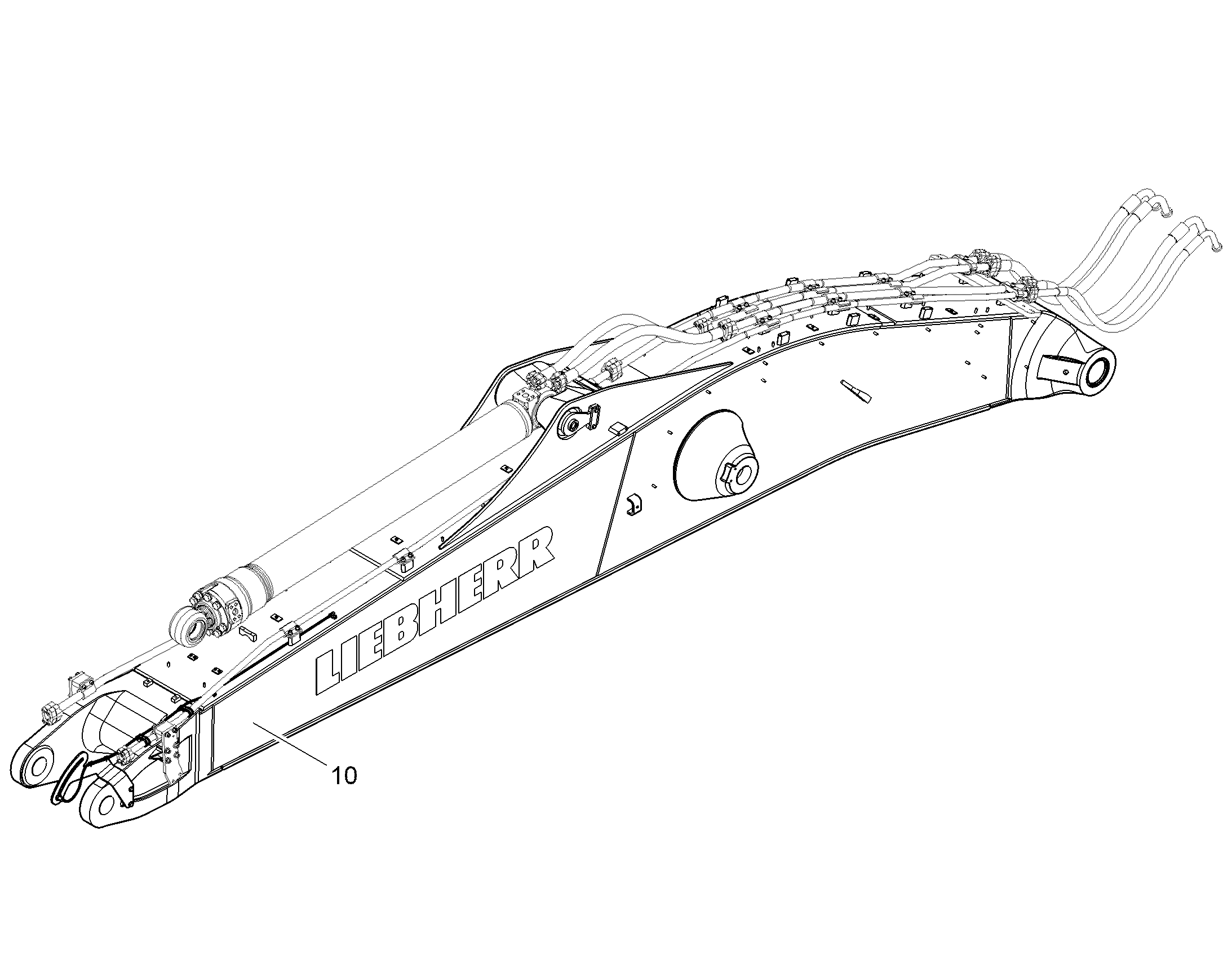 РЕКОНСТР.- ОТКЛЮЧ.ЦИЛ.РУК. 10845138 LIEBHERR