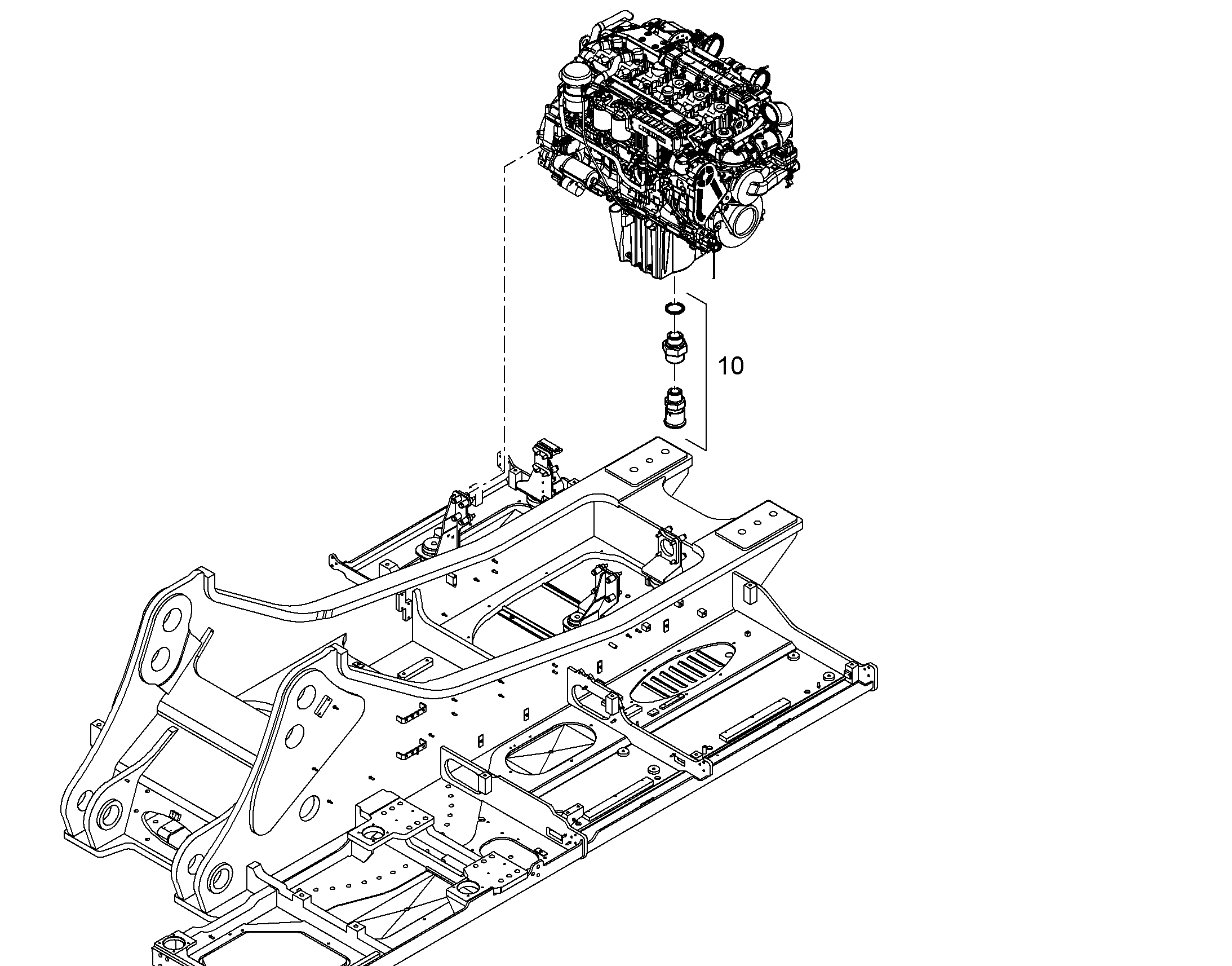 МАСЛО МОТОРНОЕ - СОЕД. WIGGINS 10405677 LIEBHERR