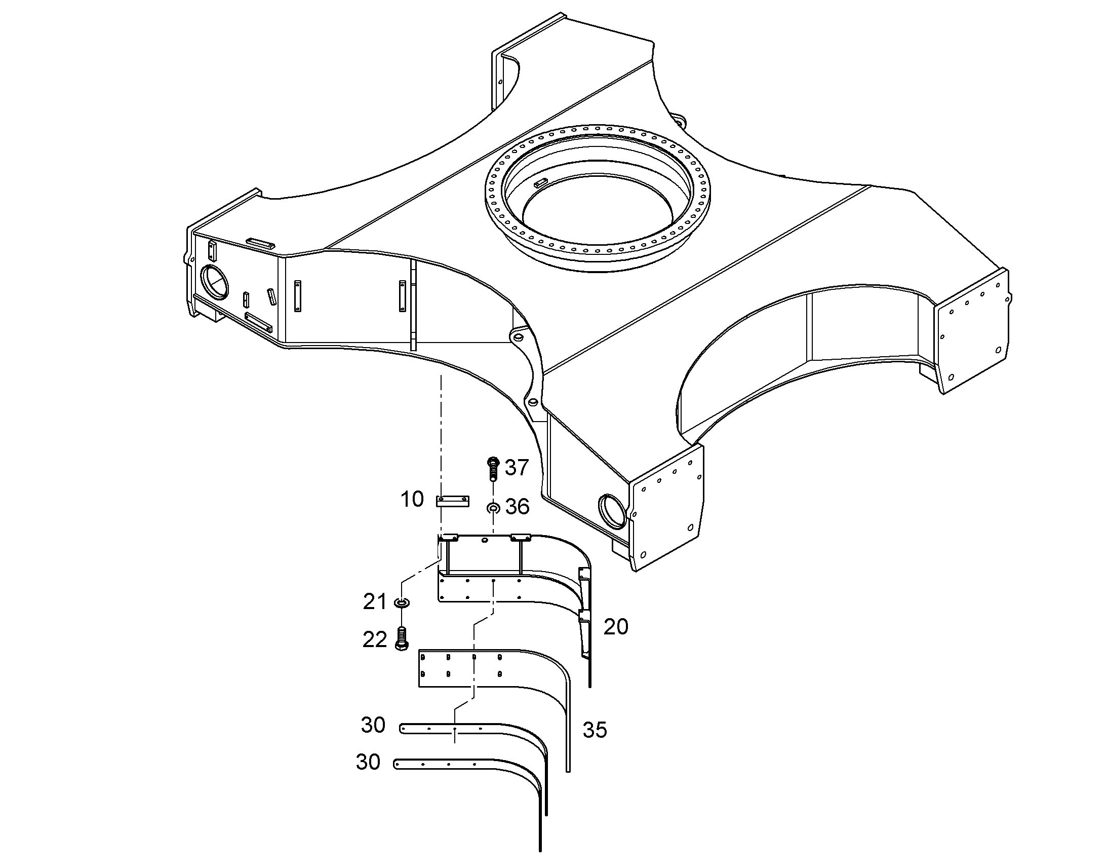 МАСЛОСЪЕМНОЕ КОЛЬЦО 10859482 LIEBHERR