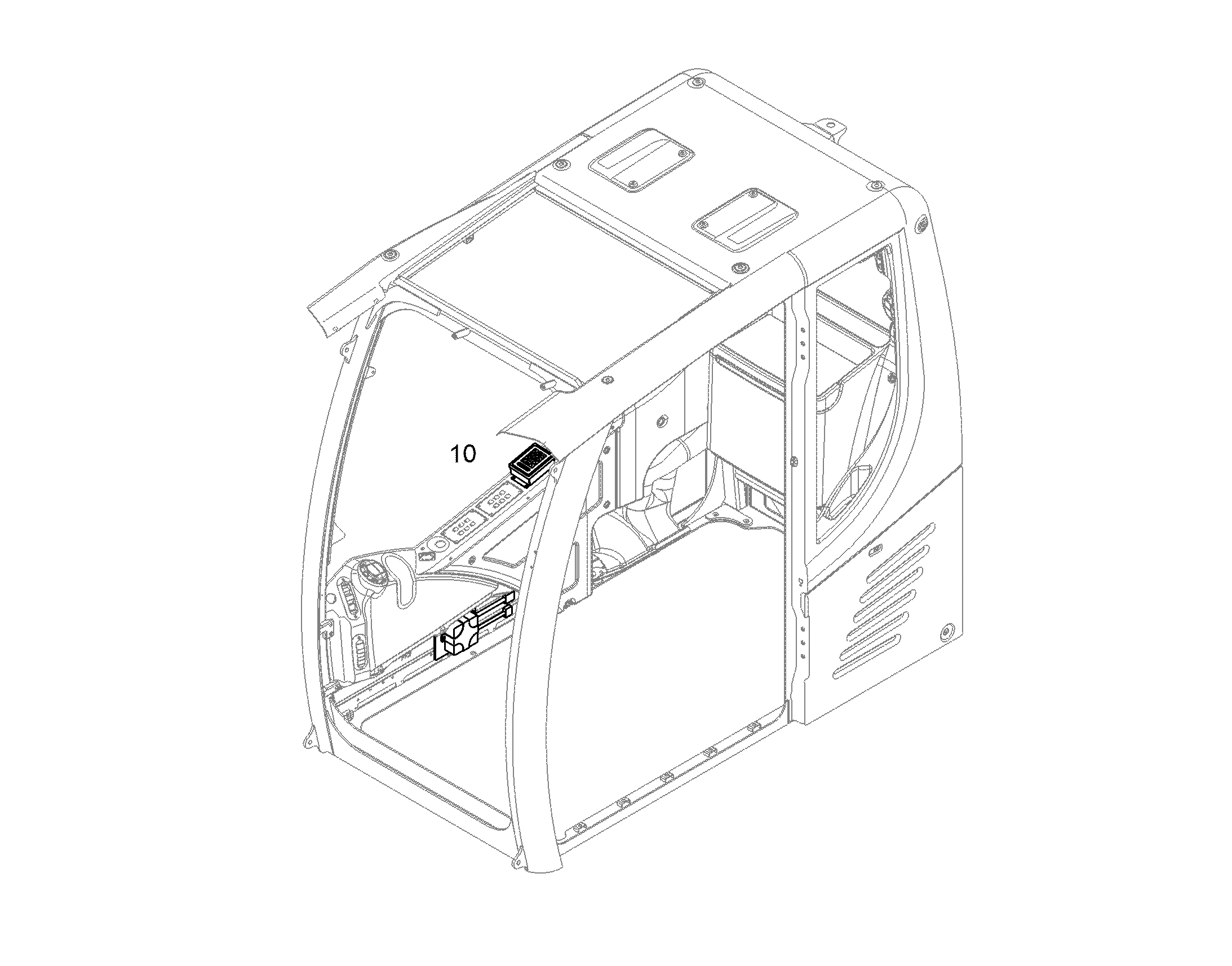 АВТОСТОП ЭЛЕКТРИЧЕСКИЙ 11463313 LIEBHERR