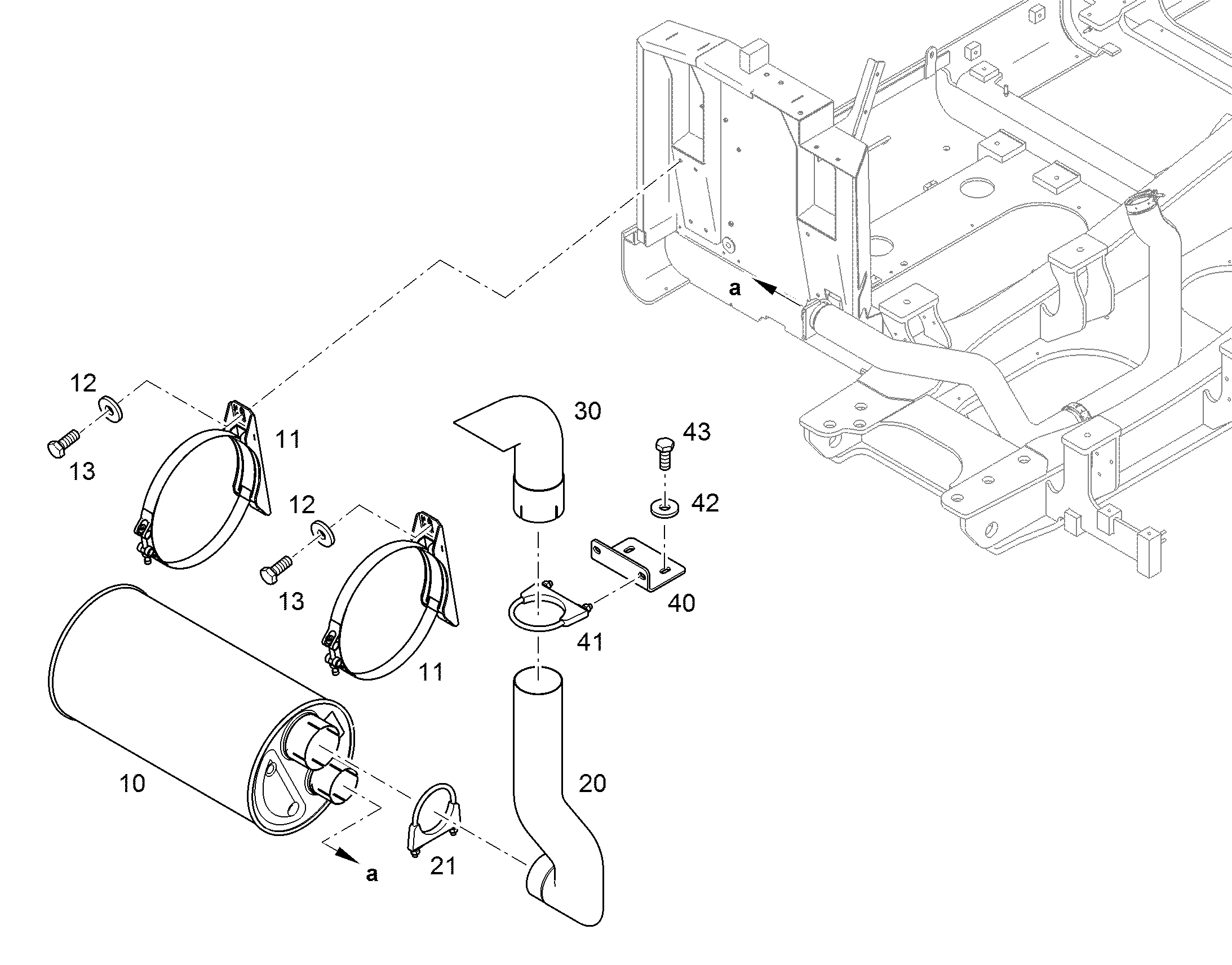ШУМОГЛУШИТЕЛЬ 11067792 LIEBHERR