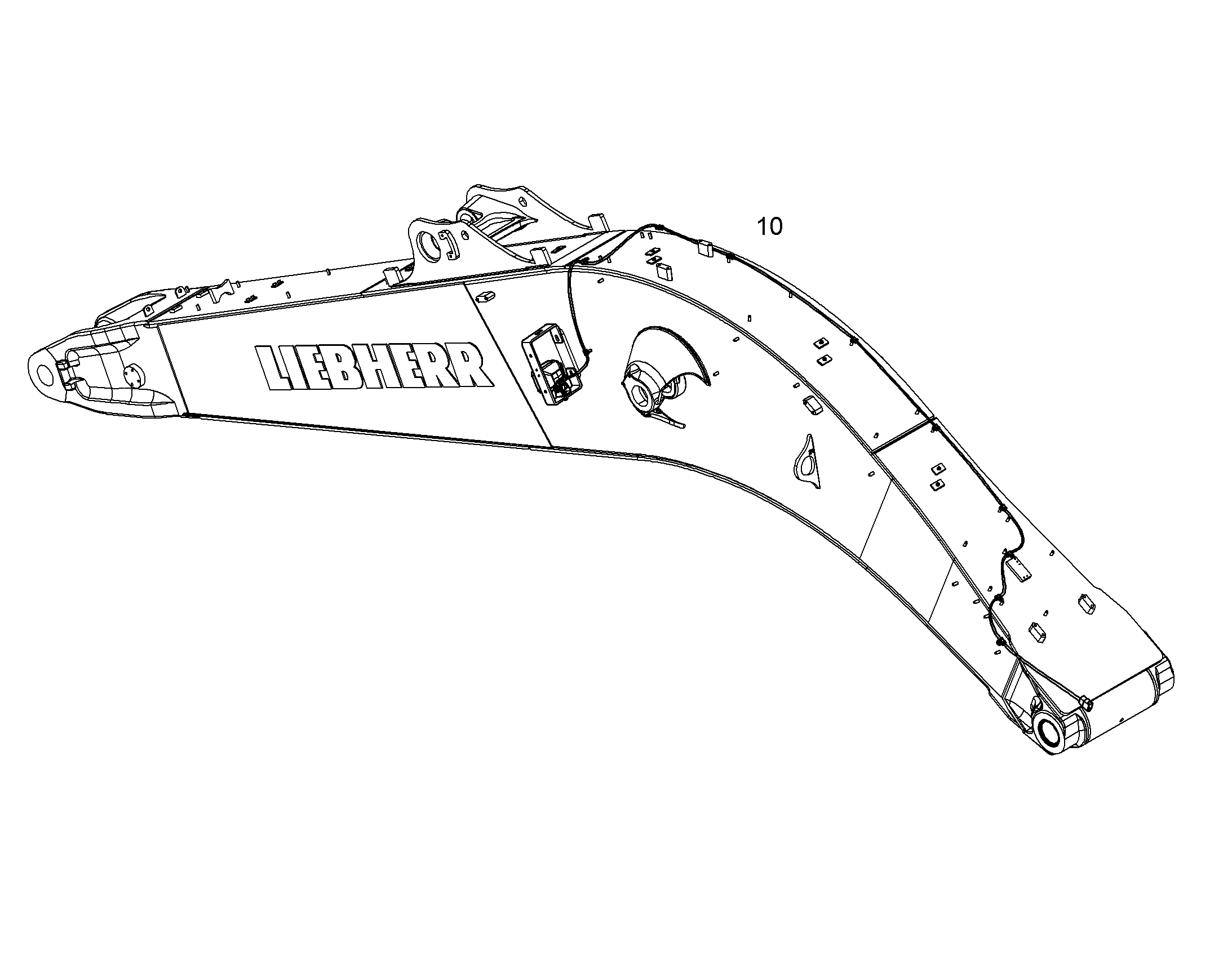 ОСВЕЩ.ДОПОЛНИТЕЛЬНОЕ РАБ. 10845316 LIEBHERR