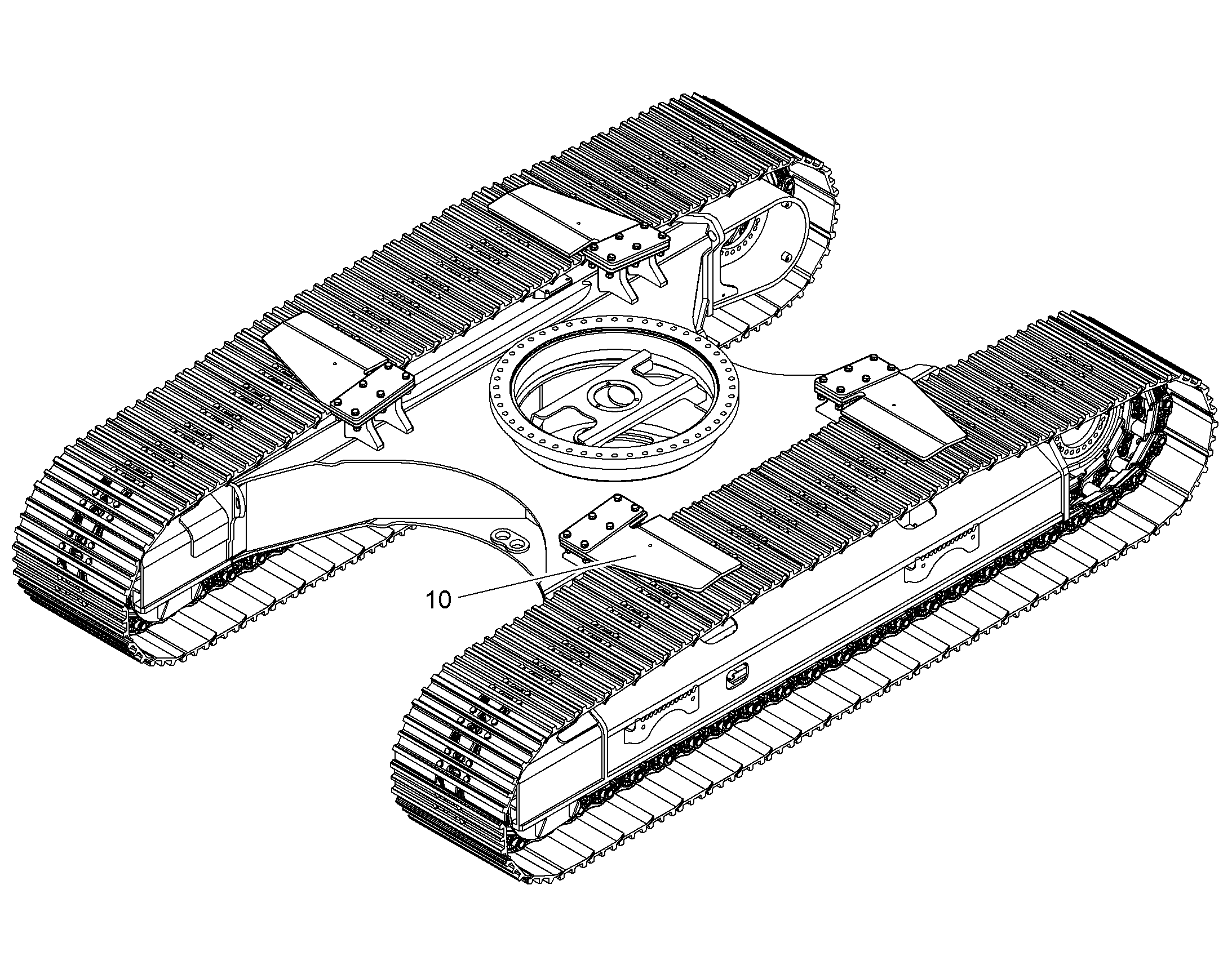 МОНТАЖ ХОДОВОЙ ЧАСТИ 10848214 LIEBHERR