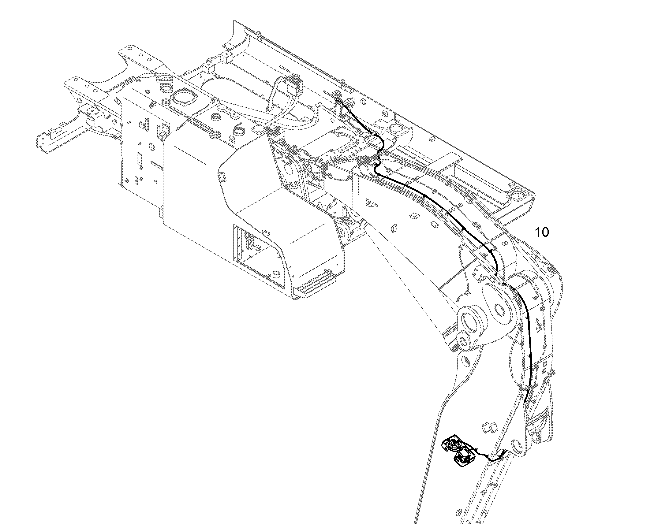 ФАРЫ УСТАНОВКА XENON 10844899 LIEBHERR