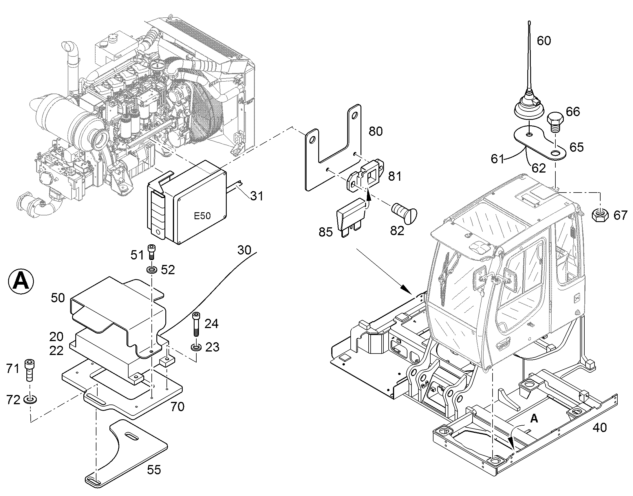 ПЕРЕОБОРУД. ПОВОР. ПЛАТФОРМЫ 10844260 LIEBHERR