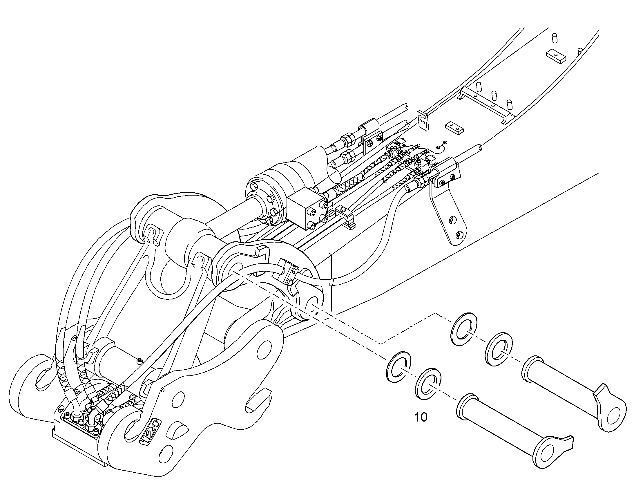 ЭЛЕМЕНТЫ МОНТАЖНЫЕ 10841682 LIEBHERR