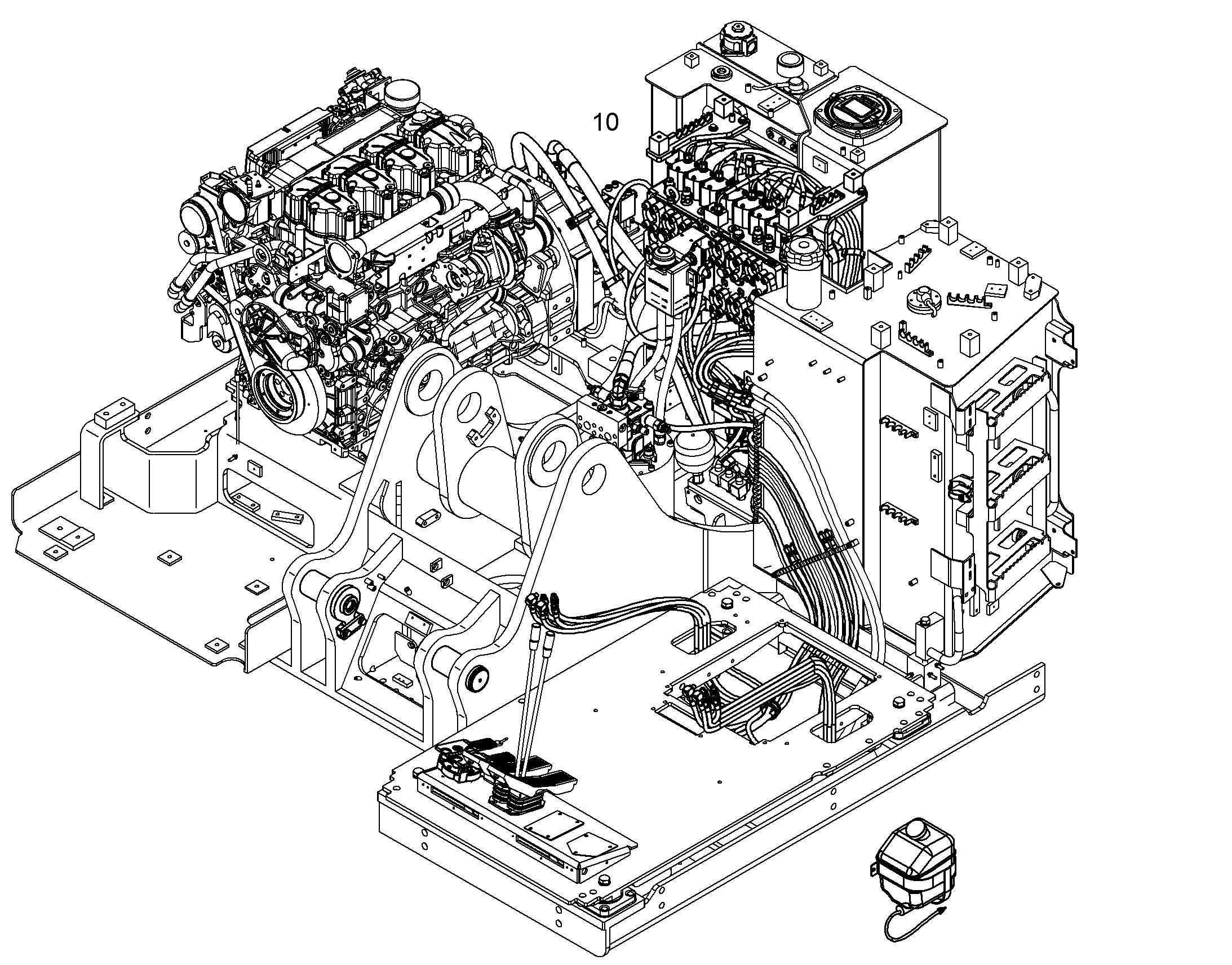 ДОПОЛНЕНИЕ-ДЛЯ РАМЫ 10841357 LIEBHERR