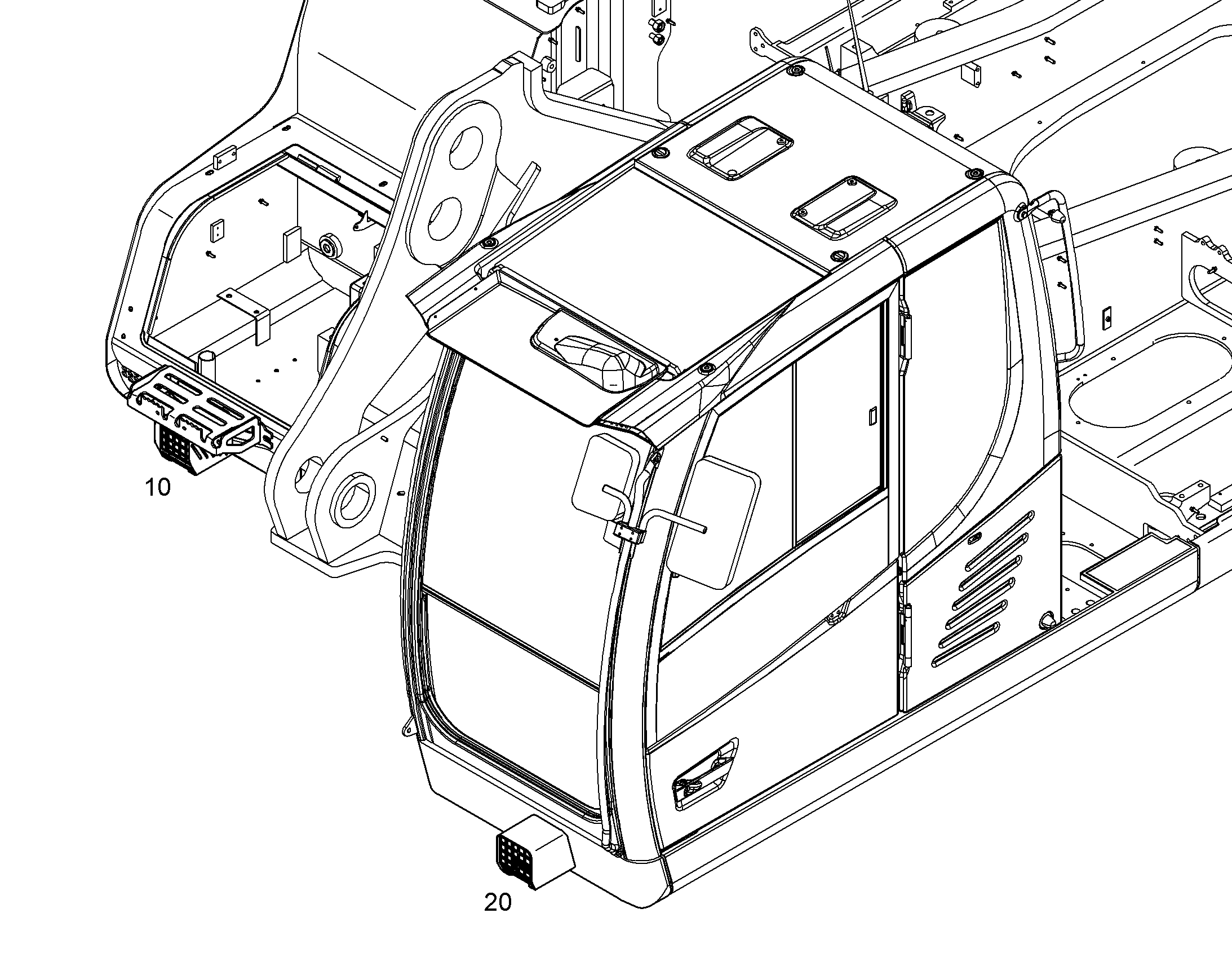 ПРОЖЕКТОР ДОПОЛНИТЕЛЬНЫЙ XENON 10855320 LIEBHERR