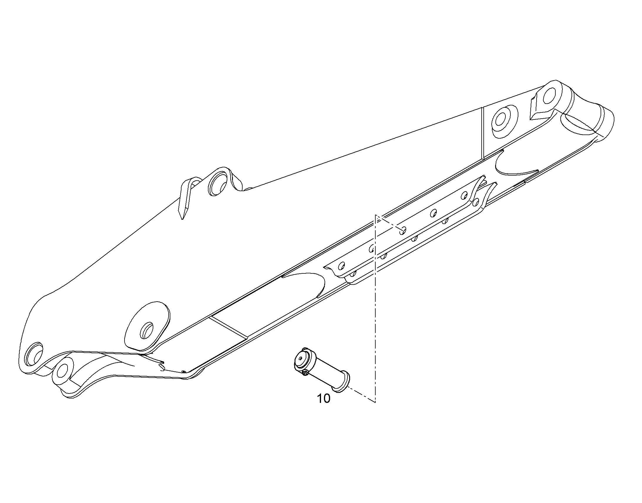 ПРОУШИНА ПОДВЕСНАЯ 16T 10841732 LIEBHERR