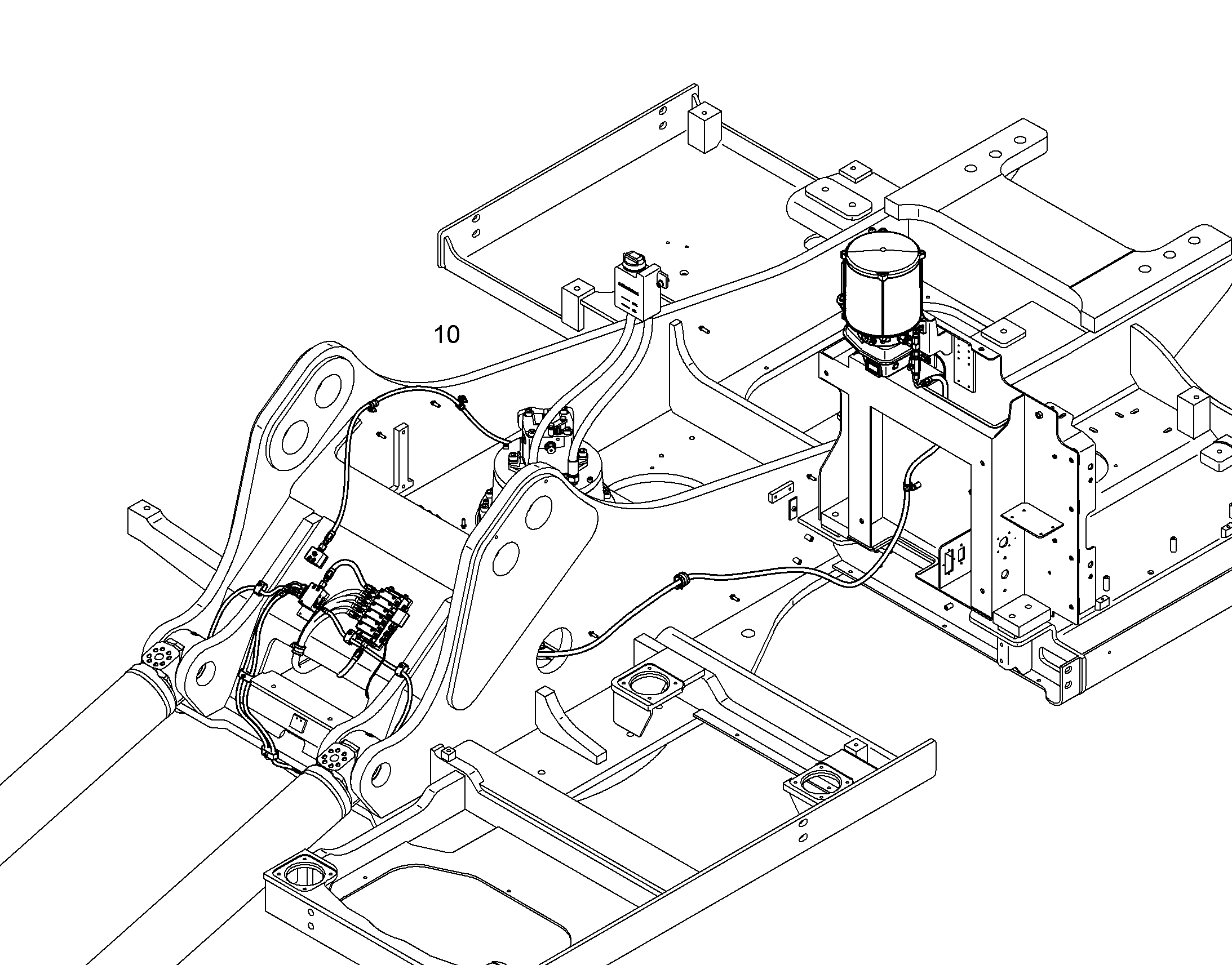 СМАЗКА АВТОМ. ЦЕНТРАЛЬНАЯ 10848636 LIEBHERR