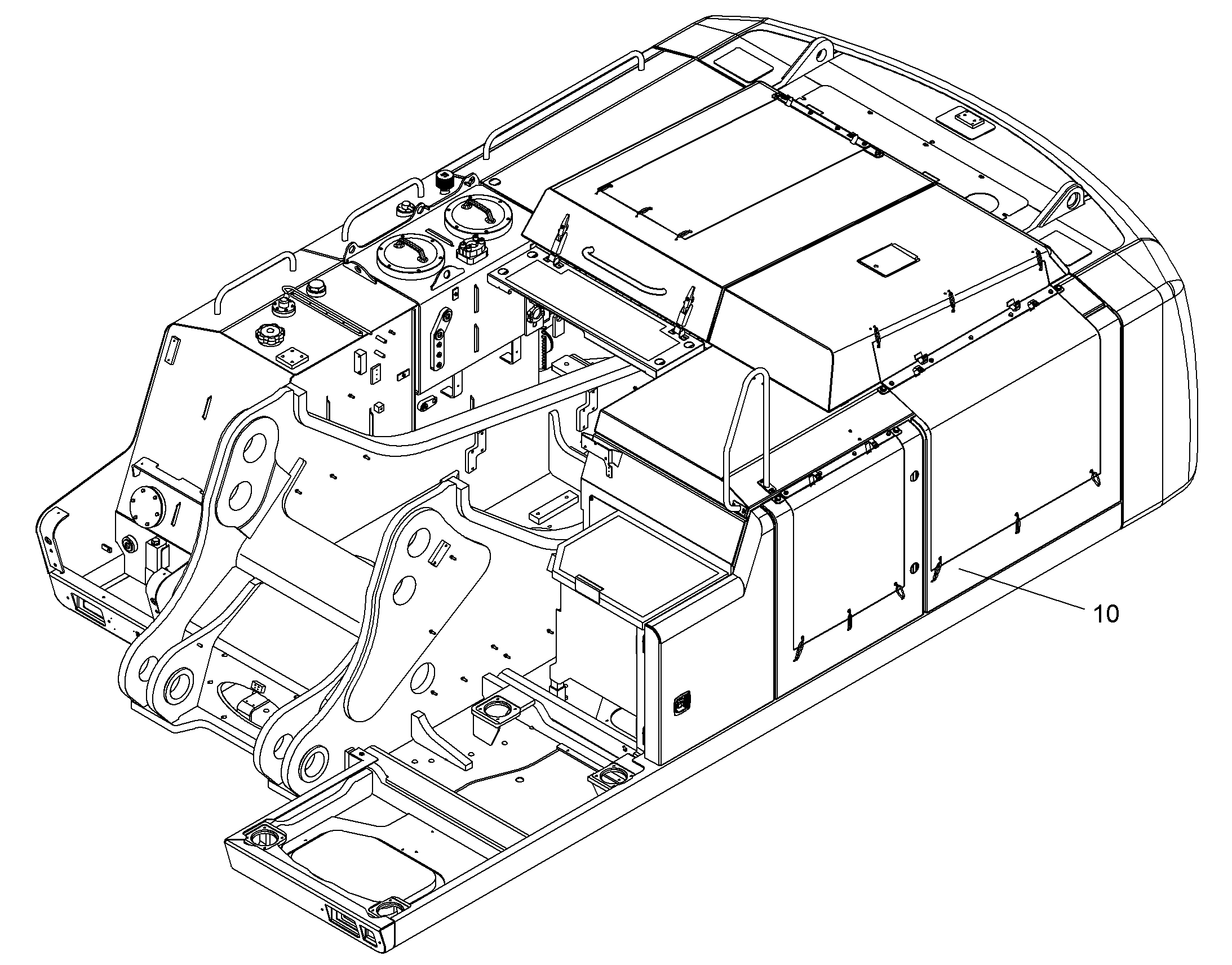 ЗАЩИТНЫЙ БРЕЗЕНТ 10839608 LIEBHERR