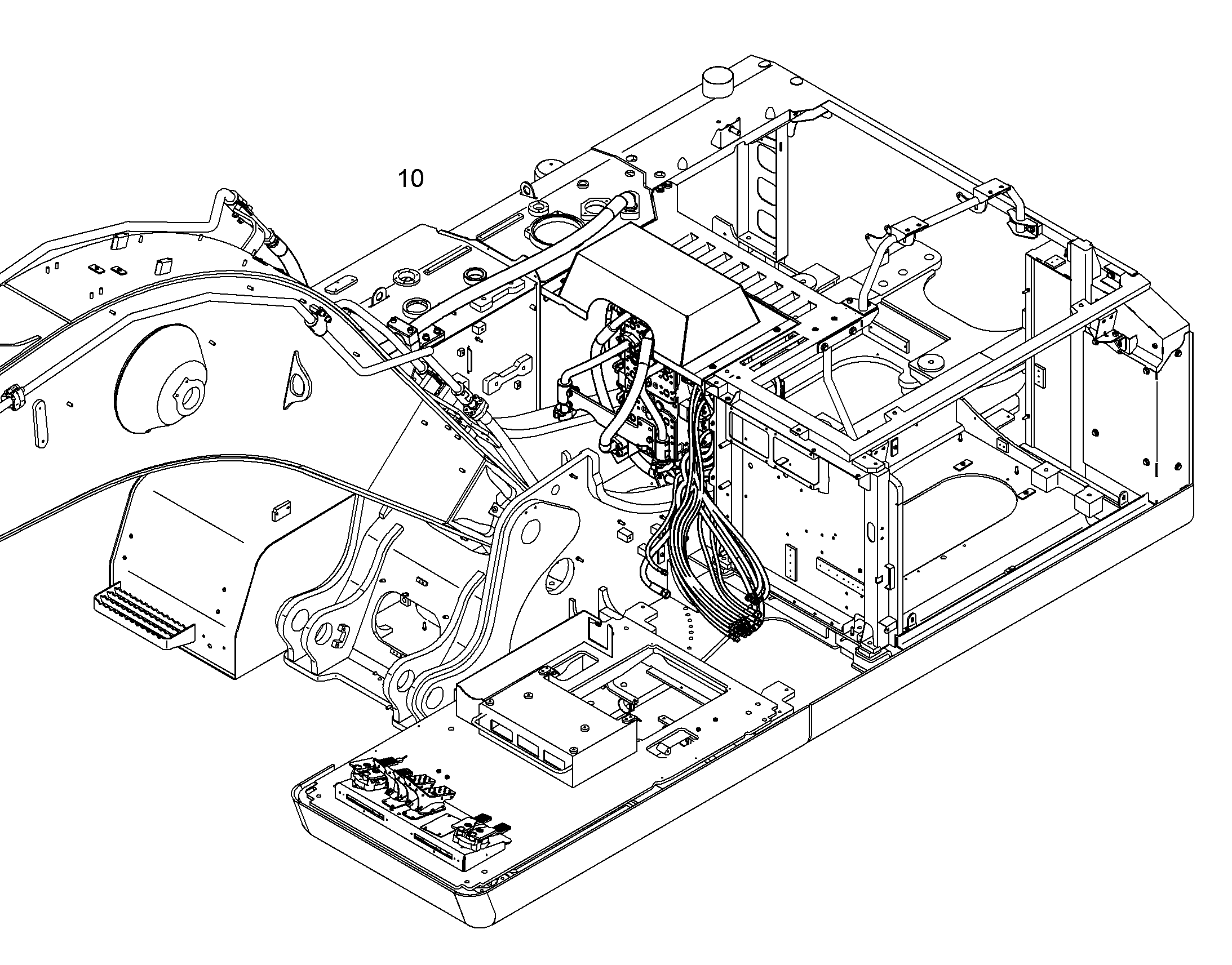 ДОПОЛНЕНИЕ-В ШАССИ AHS12 10407888 LIEBHERR