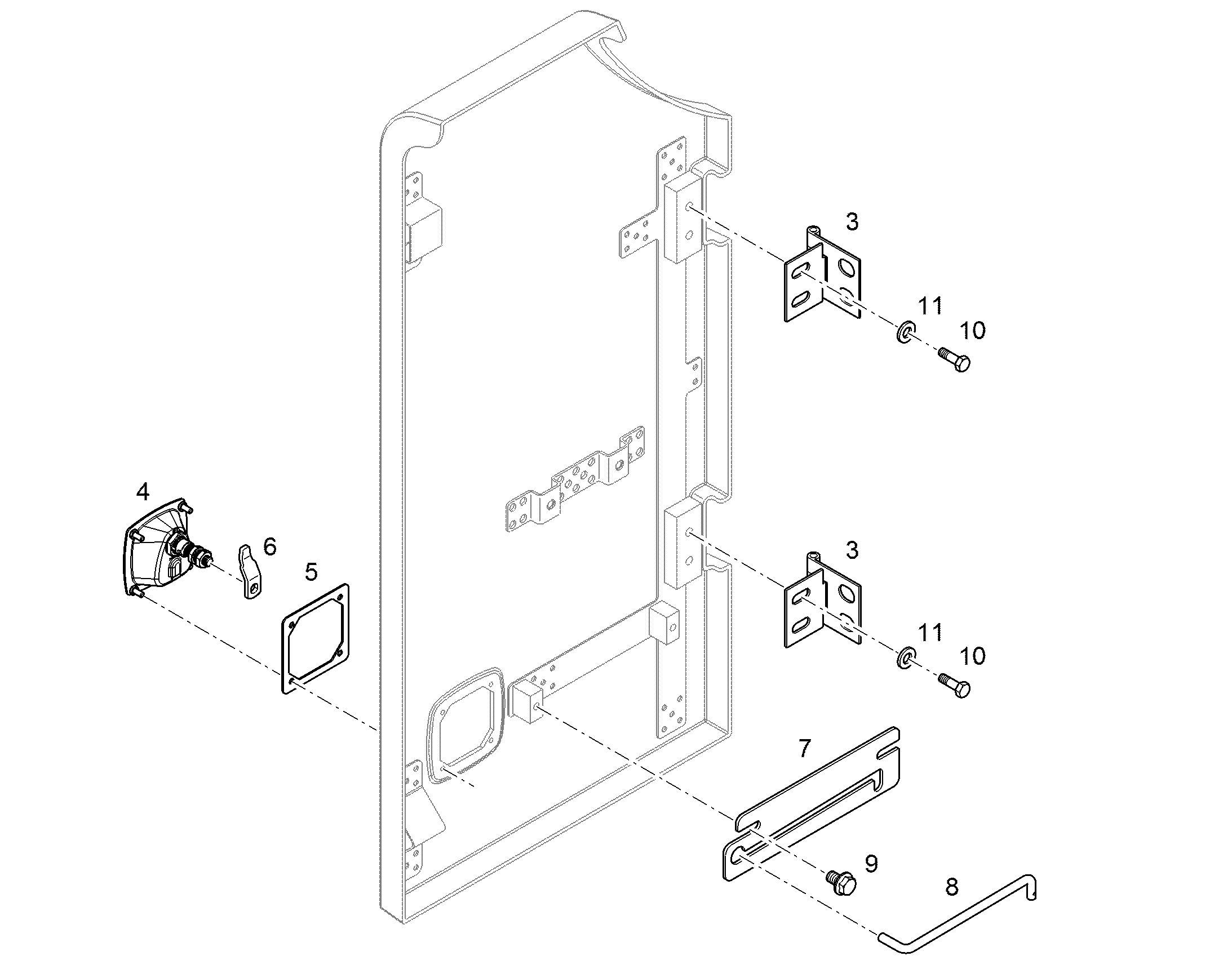 РУЧКА АКСЕЛЕРАТОРА 10859870 LIEBHERR