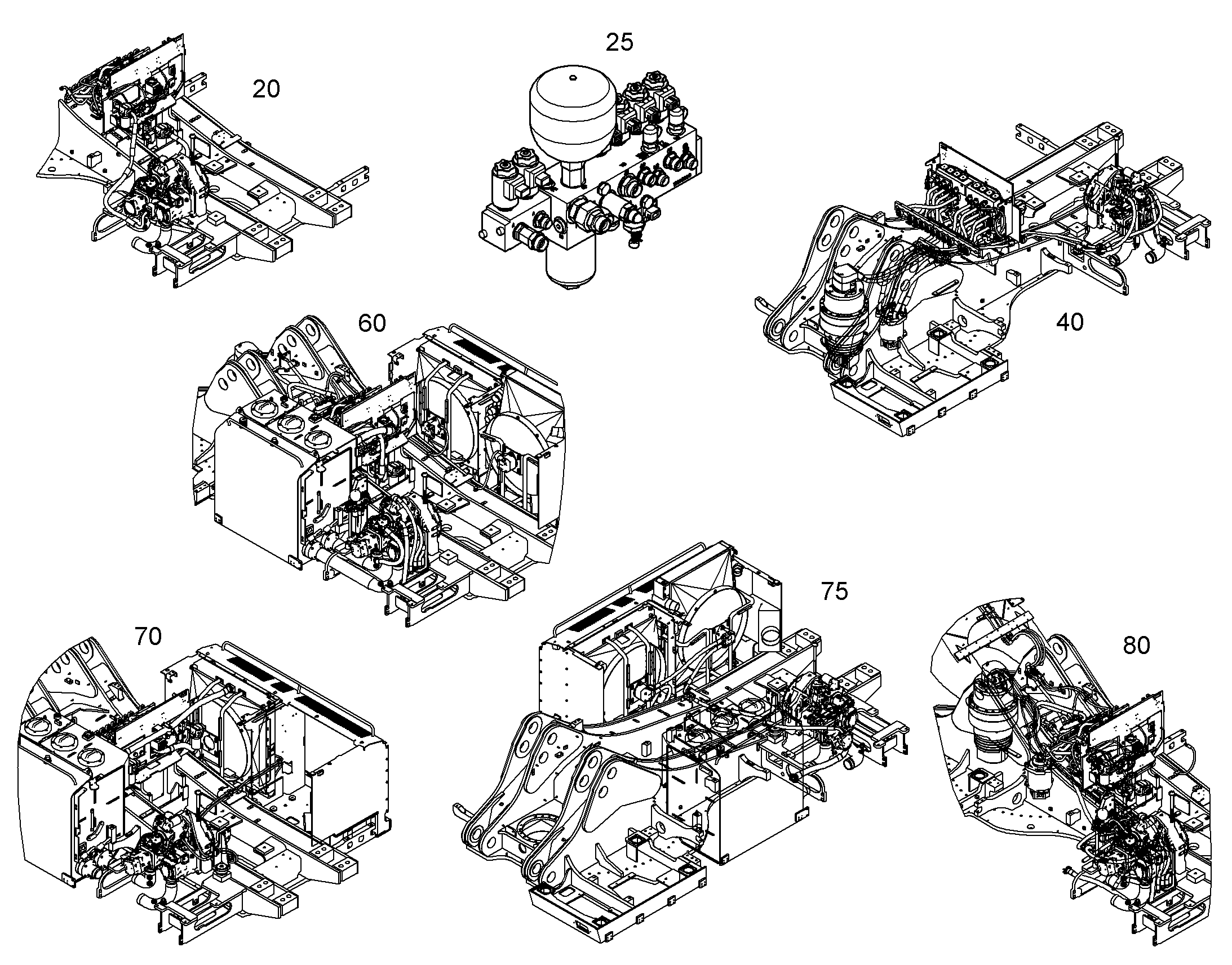 ЛИНИЯ УПРАВЛЯЮЩАЯ УСТАНОВКА 10825184 LIEBHERR