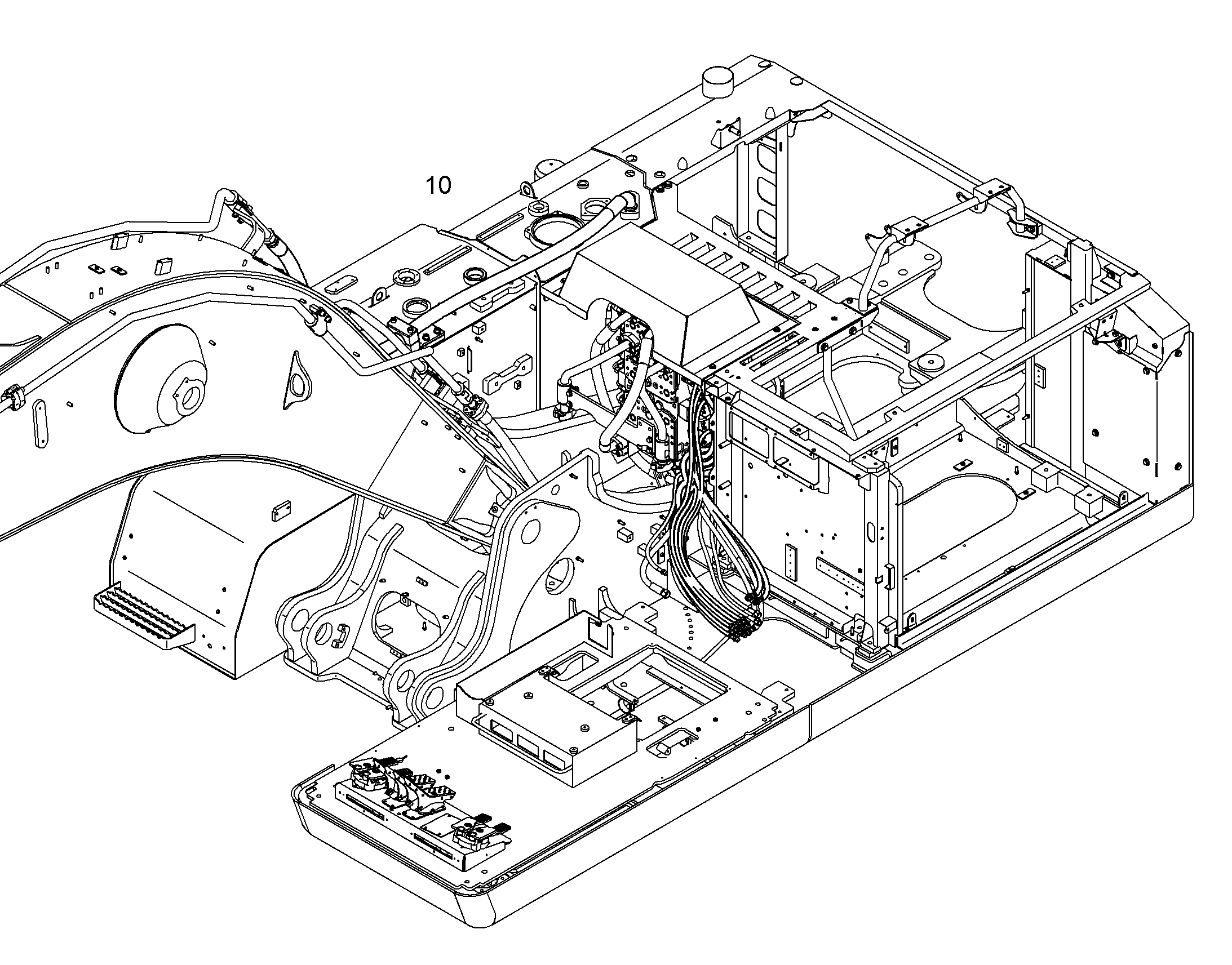 ДОПОЛНЕНИЕ-В ШАССИ AHS11 10407953 LIEBHERR