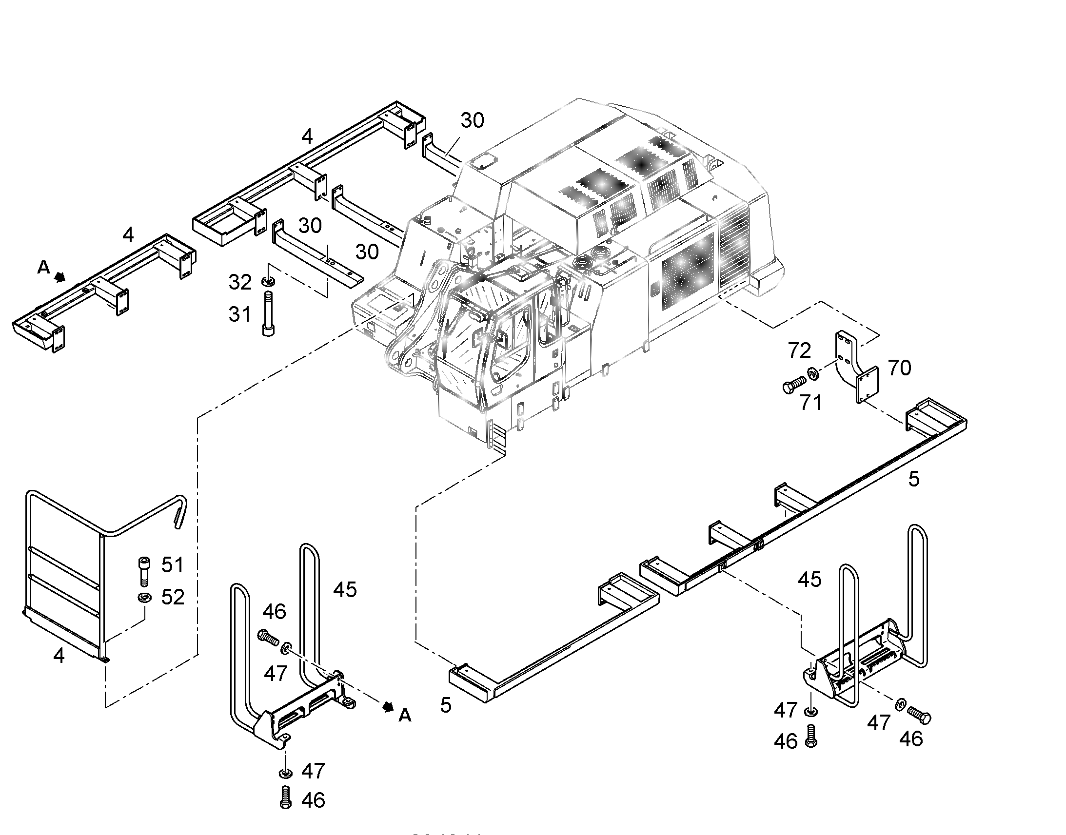 РЕКОНСТРУКЦИЯ - МОСТИК 10826058 LIEBHERR
