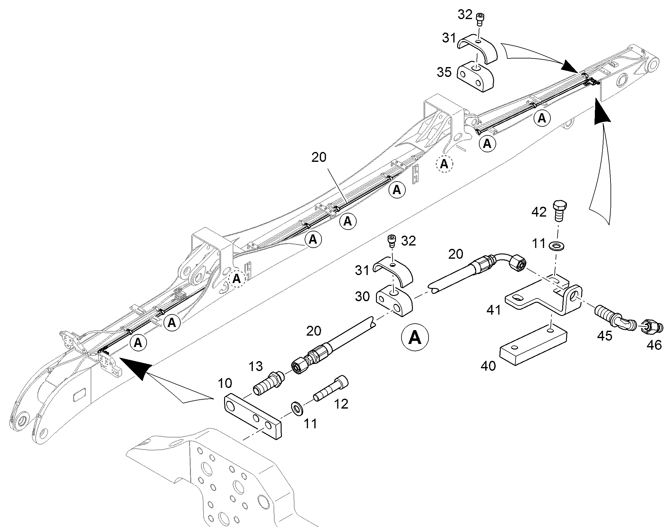 РАЗДЕЛИТЕЛЬНЫЙ ЛИСТ 11733770 LIEBHERR