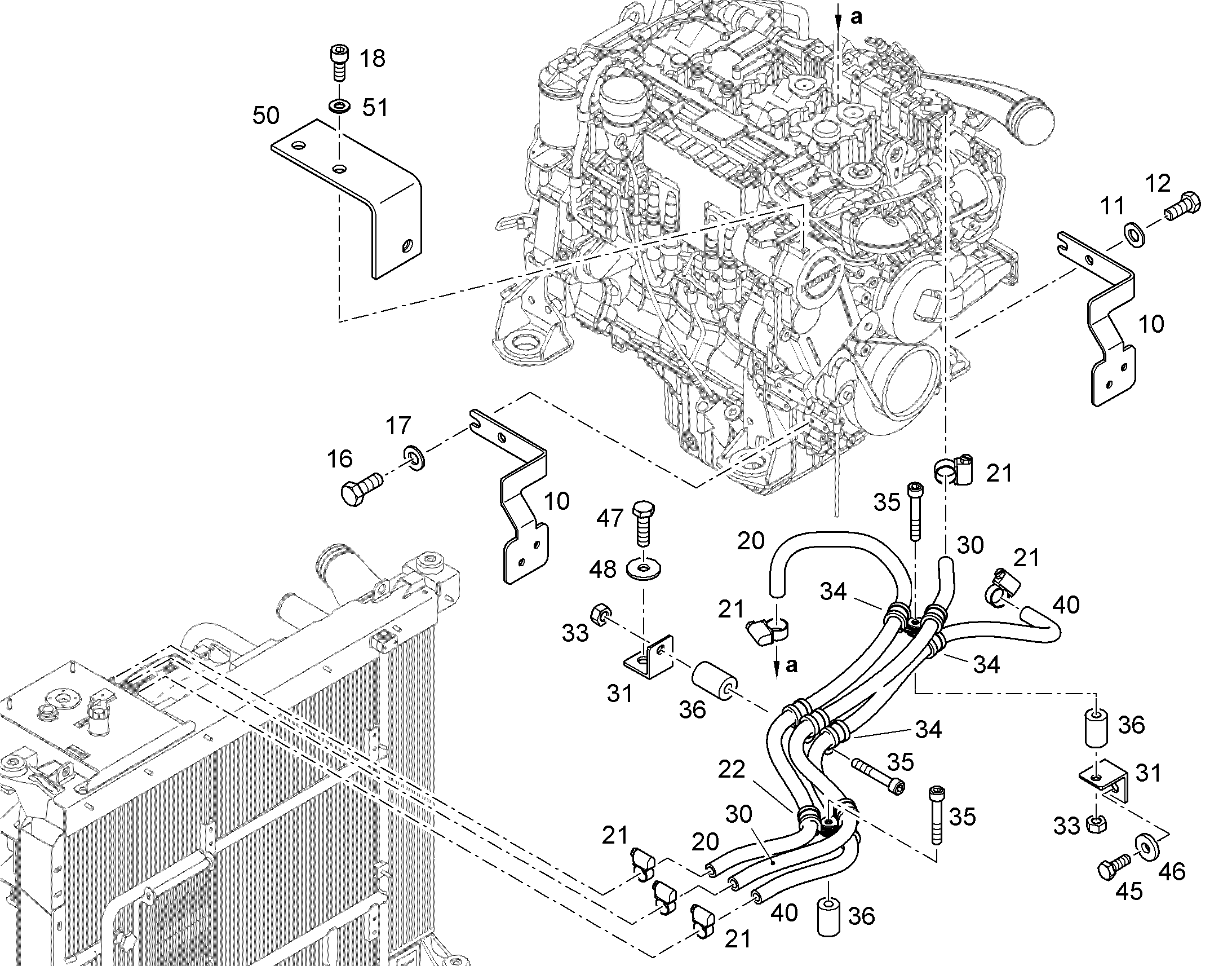 КРЕПЕЖ 10864637 LIEBHERR