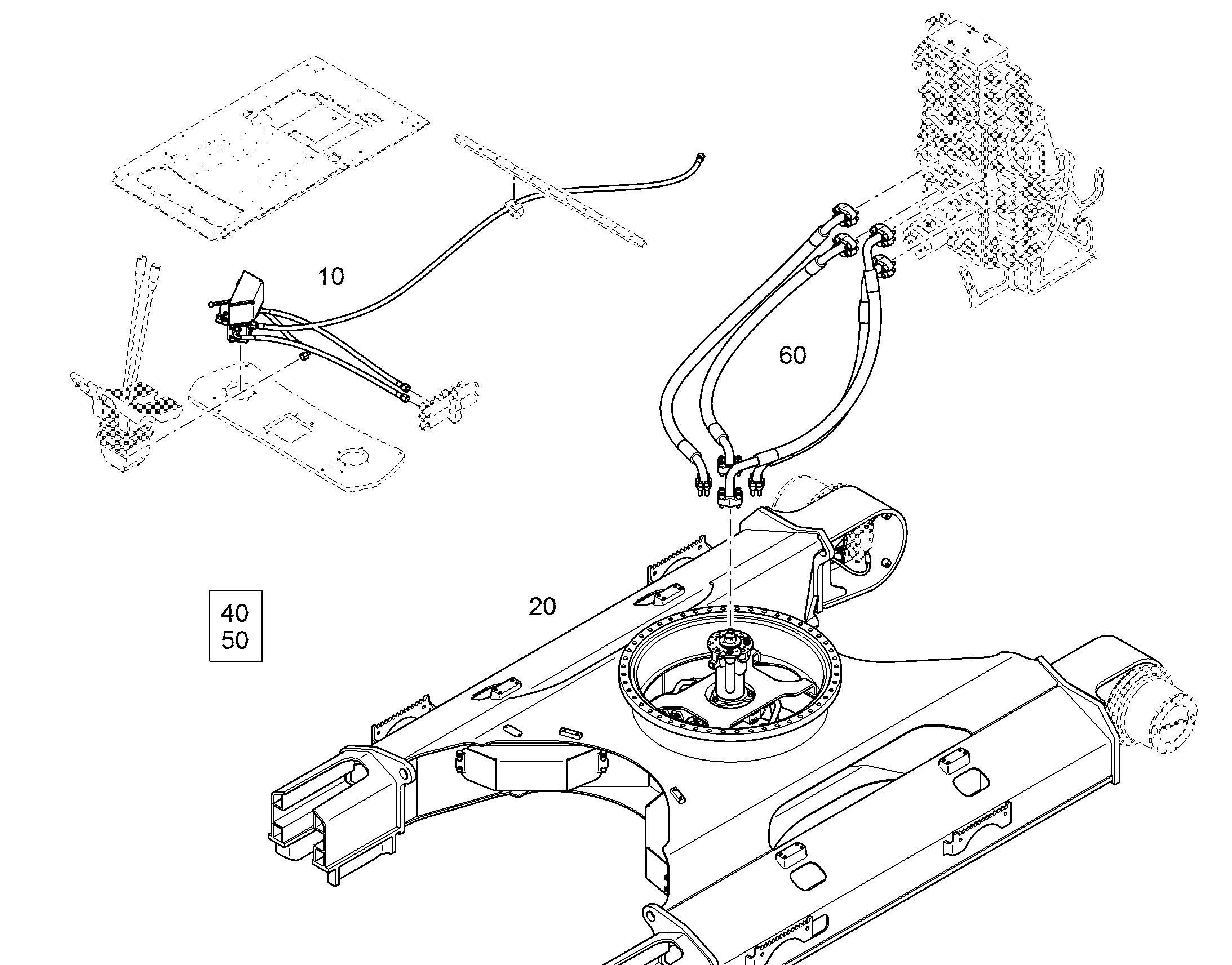 ПЕРЕКЛЮЧЕНИЕ УПРАВЛЕНИЕ 11737802 LIEBHERR