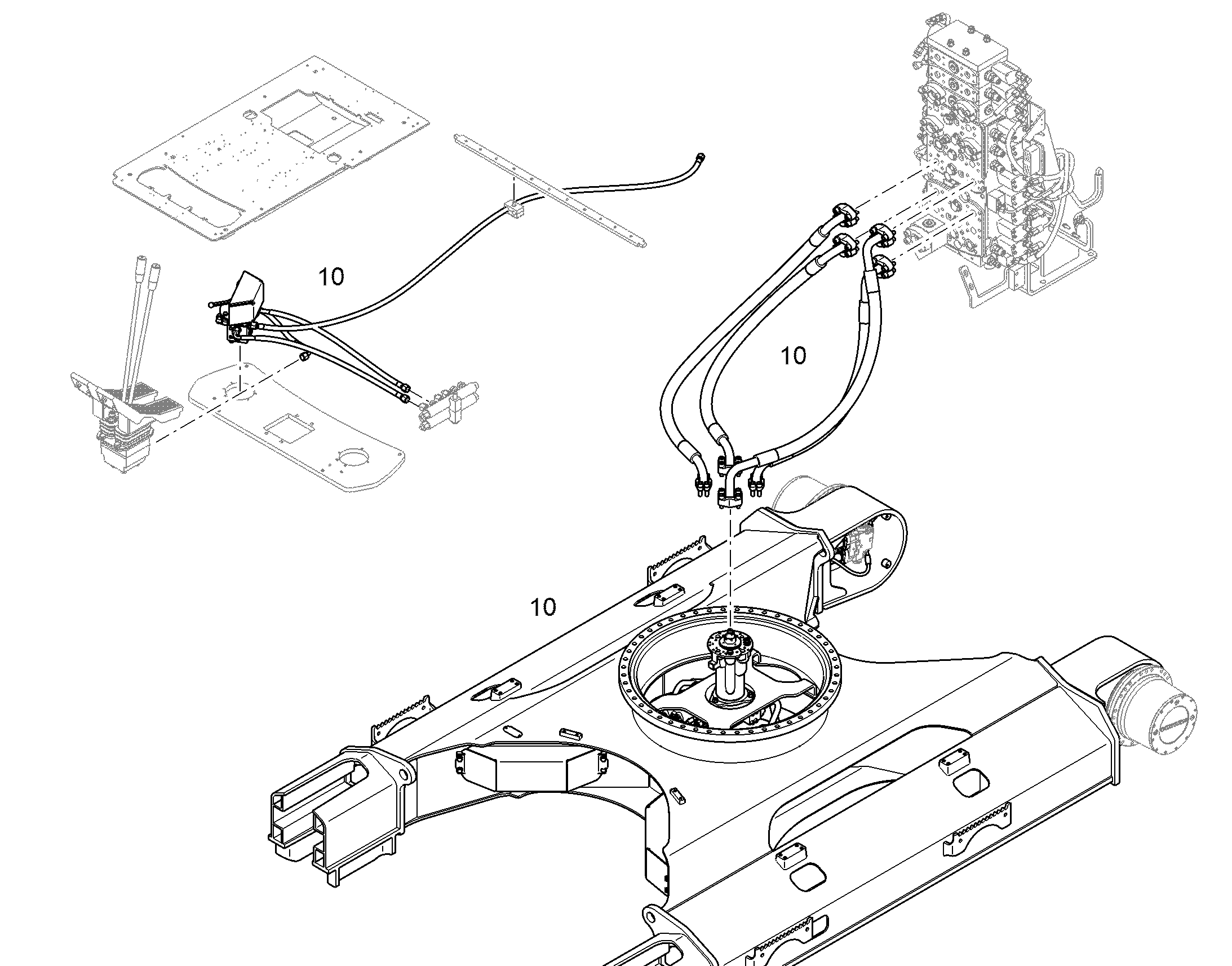 SET PREPARATION SLASHER 11734366 LIEBHERR