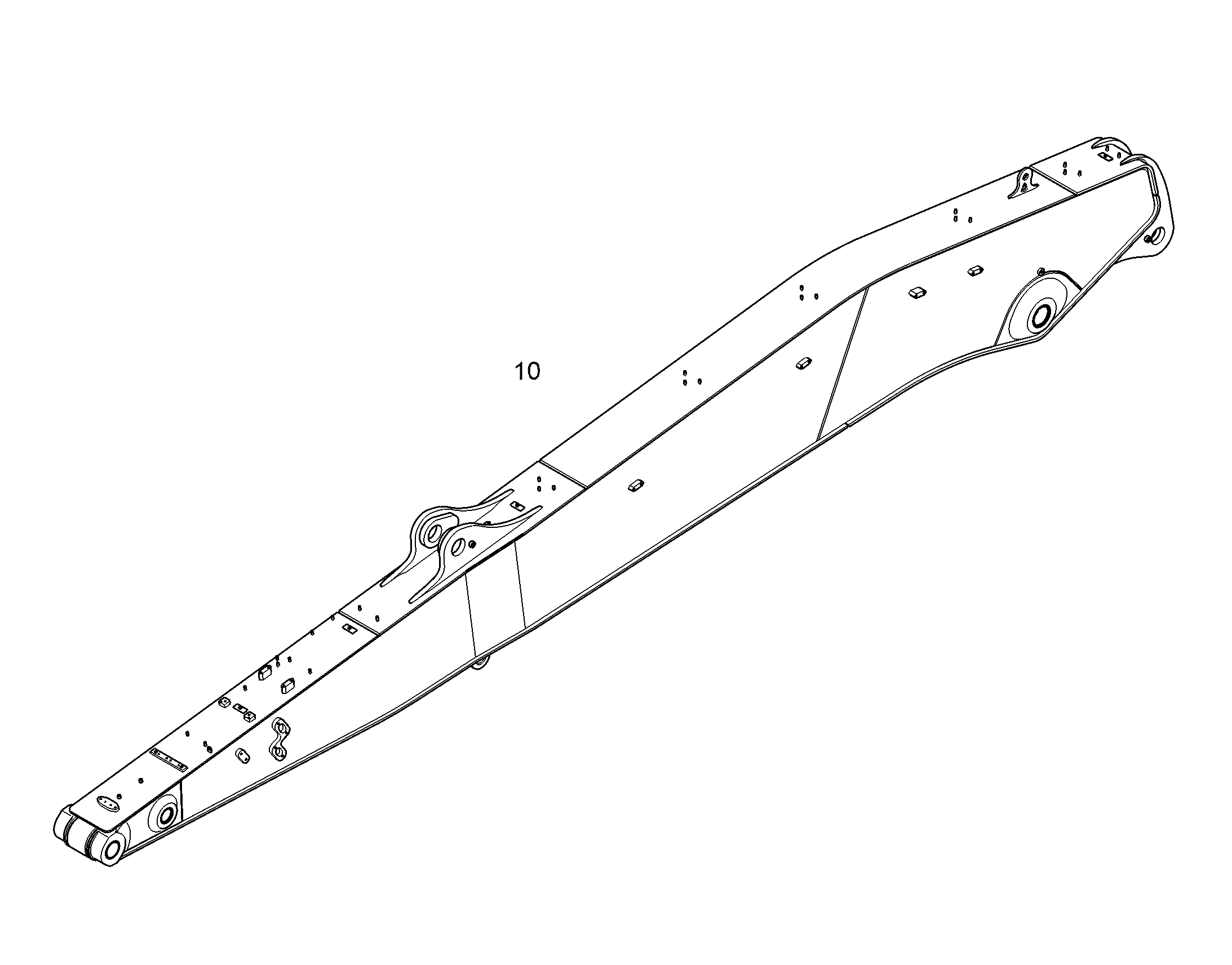 РУКОЯТЬ КОВША 6,30M 11813316 LIEBHERR