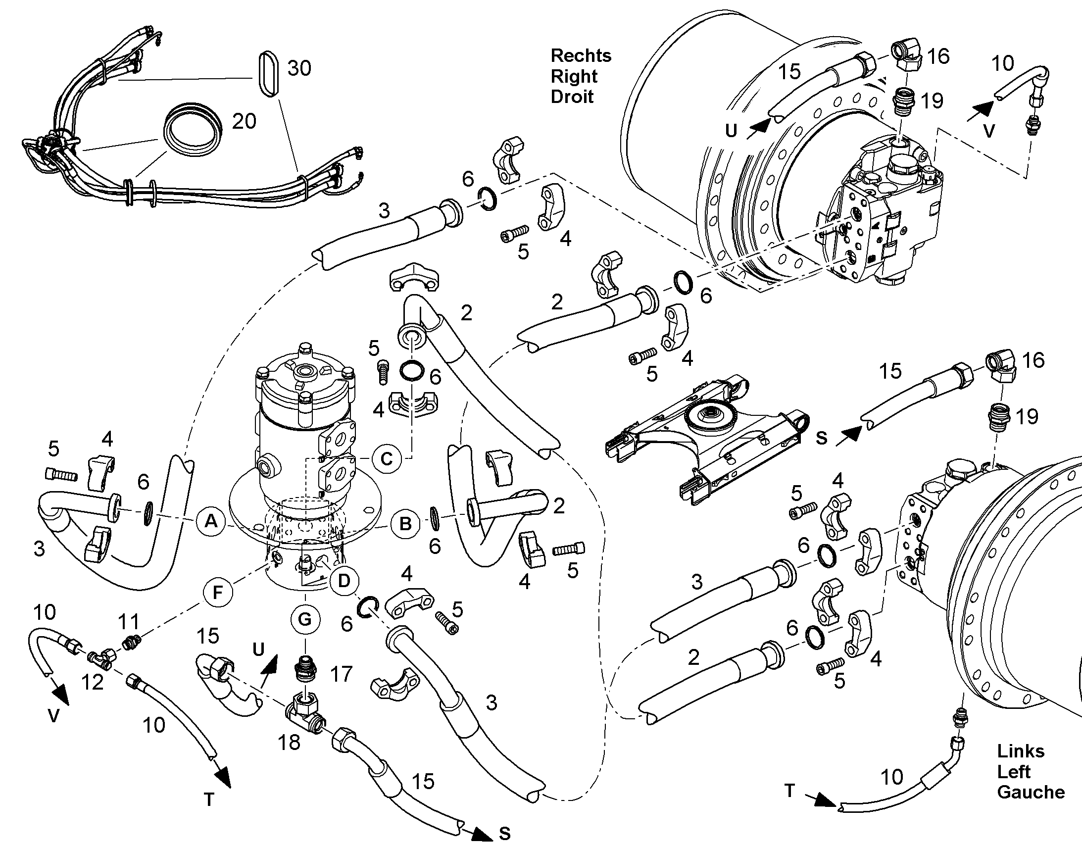 СОЕДИНЕНИЕ РЕЗЬБОВОЕ GE0 22L G1/2 JIS B2351 11656063 LIEBHERR