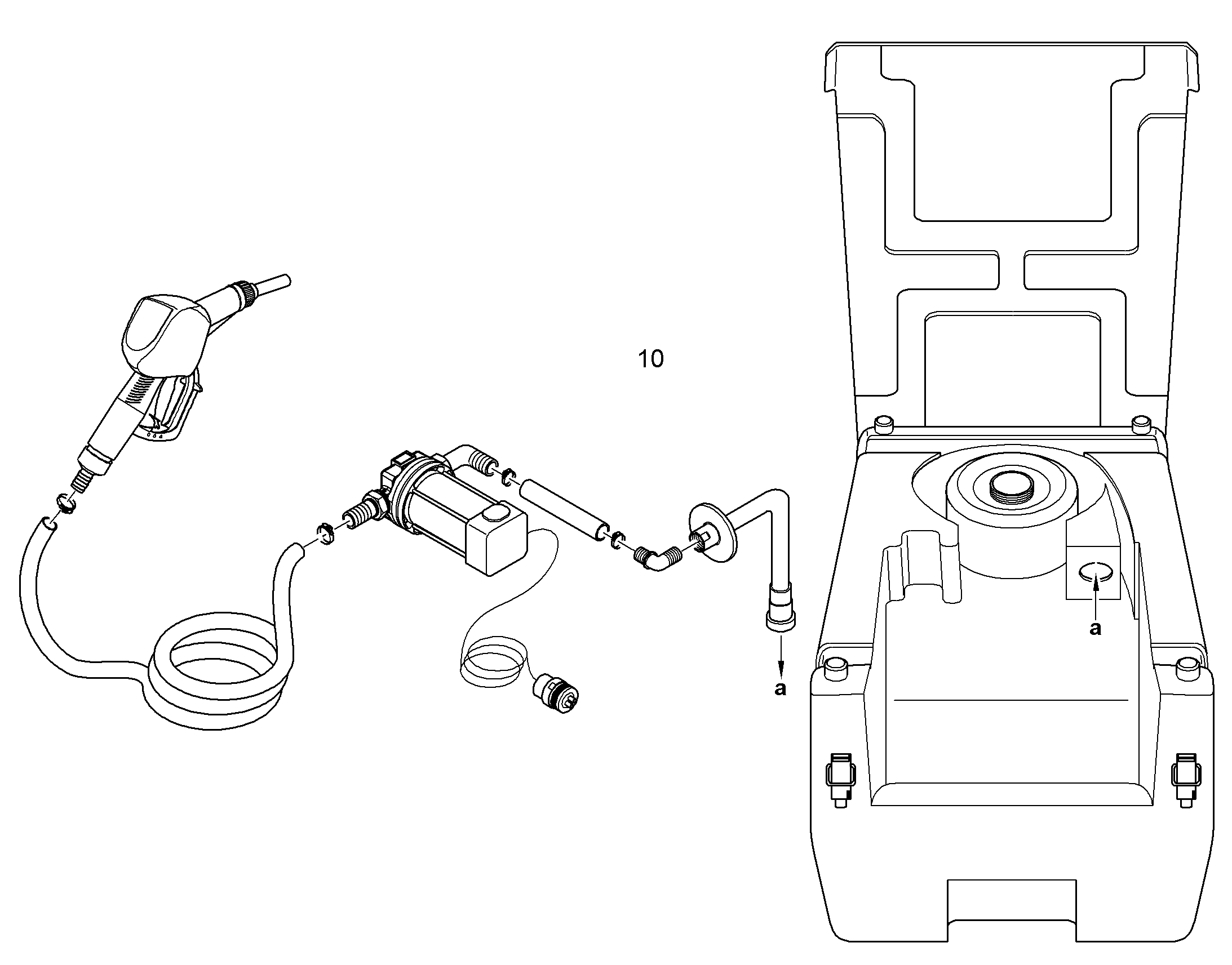 UREA FILLING KIT 11695013 LIEBHERR