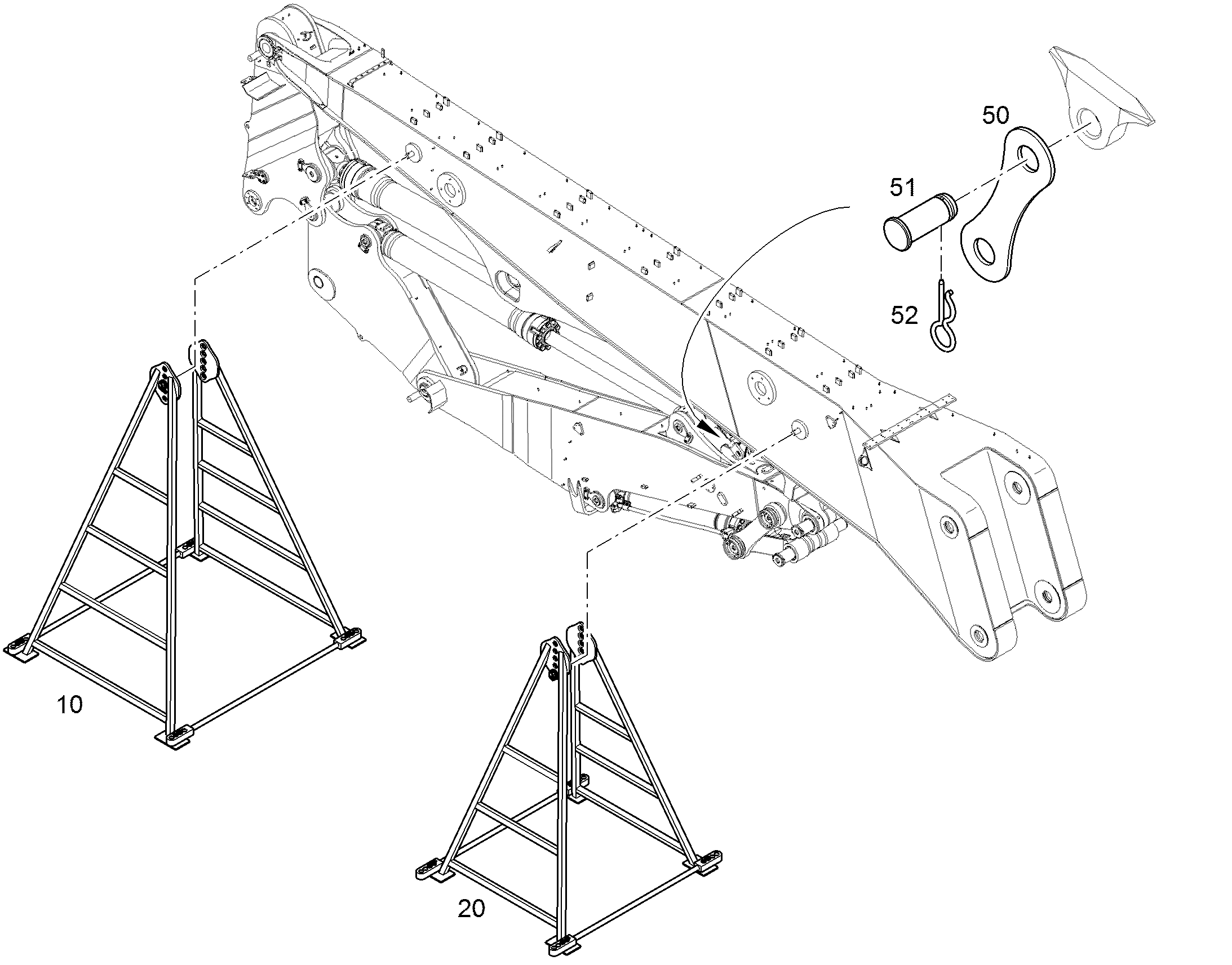 ПОДСТАВКА 11462109 LIEBHERR