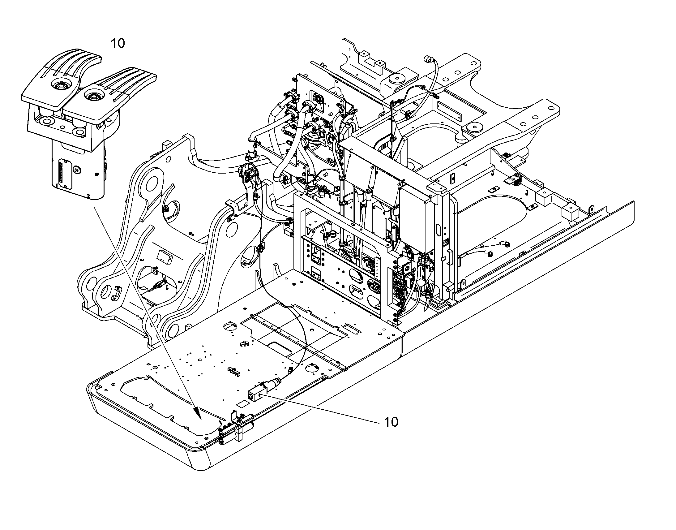 ПЕРЕКЛЮЧЕНИЕ УПРАВЛЕНИЕ 11461059 LIEBHERR