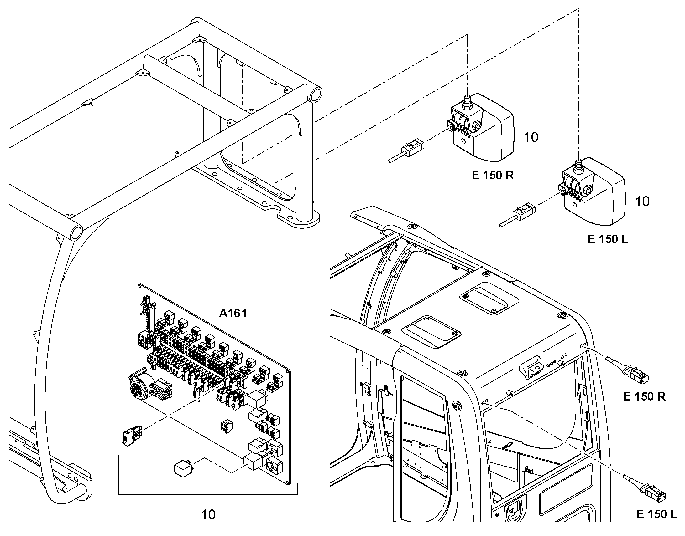 ПРОЖЕКТОР ДОПОЛНИТЕЛЬНЫЙ 94071769 LIEBHERR