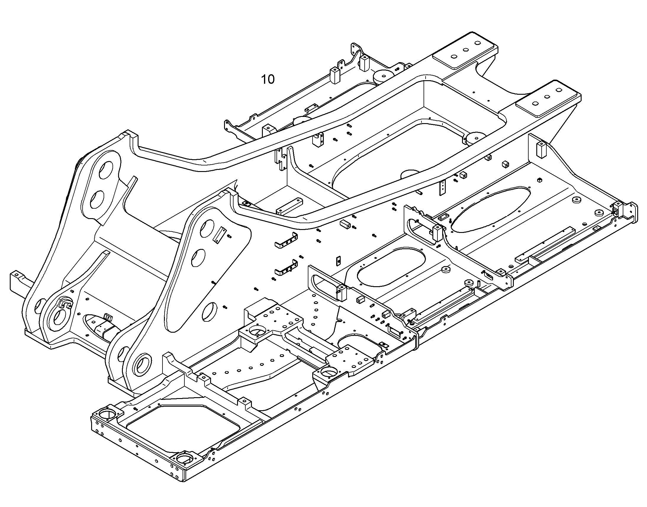 ПОВОРОТНАЯ ПЛАТФОРМА 12419817 LIEBHERR