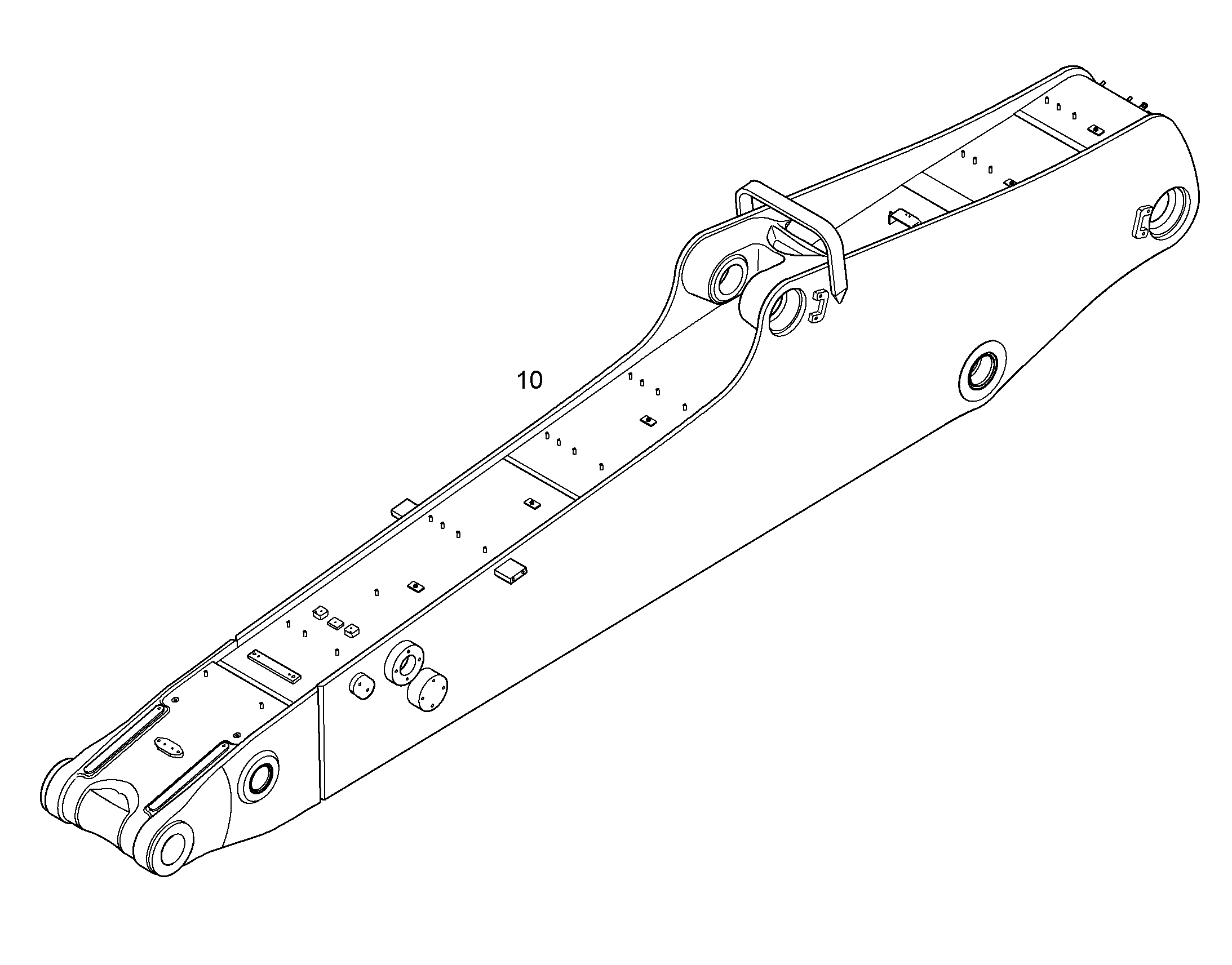 РУКОЯТЬ КОВША R 966 4,20M 11817457 LIEBHERR